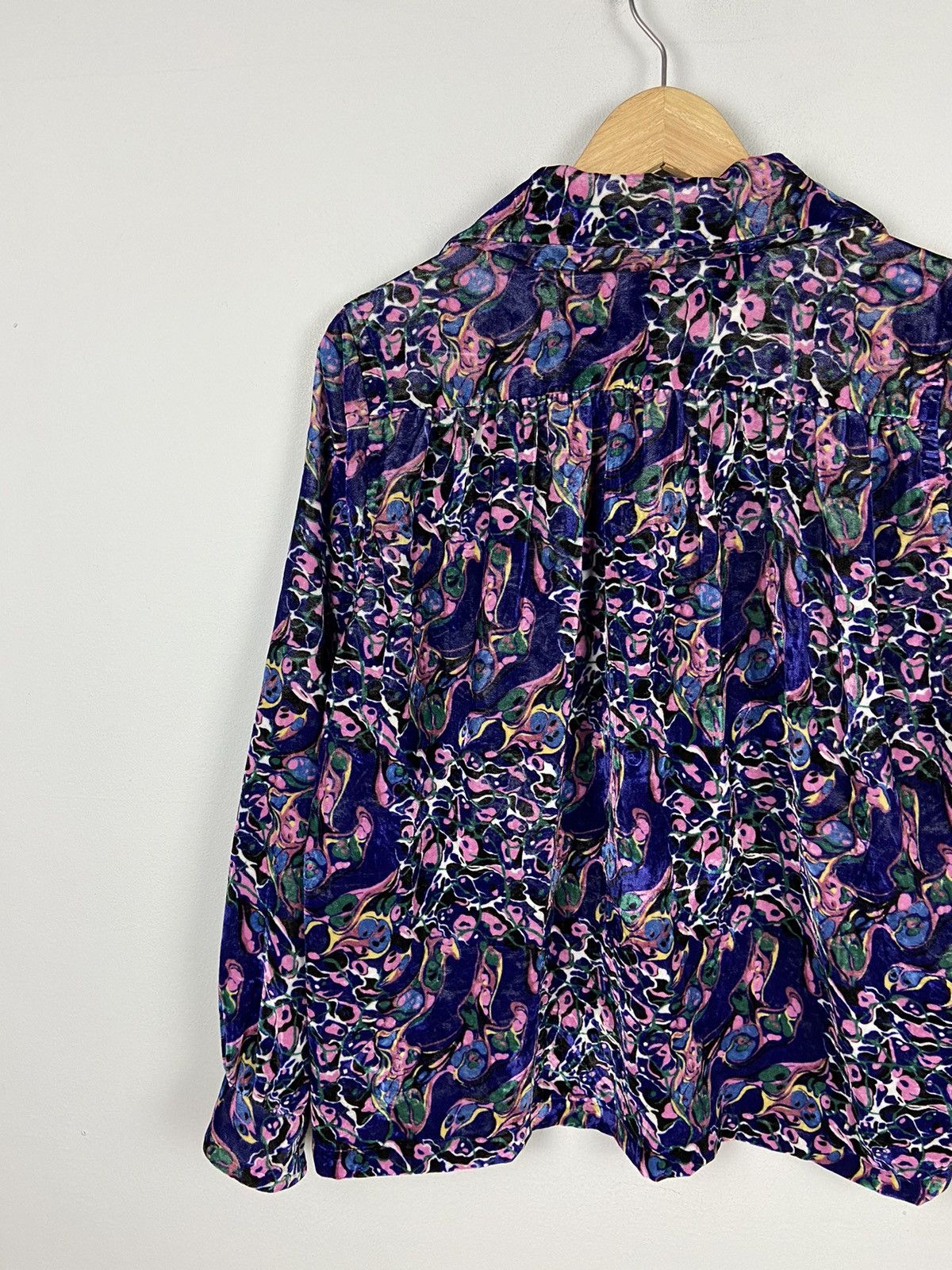 Crazy Design💥Needles Nepenthes Velor Abstract Jacket