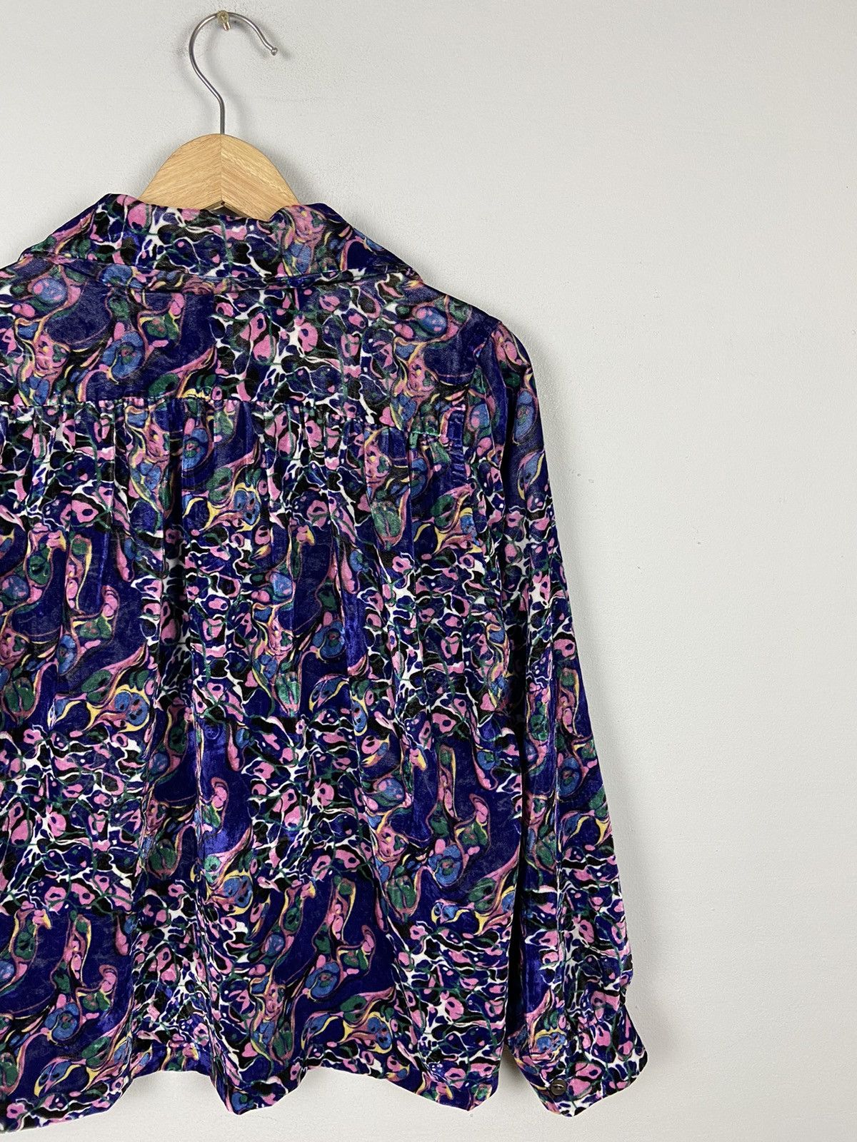 Crazy Design💥Needles Nepenthes Velor Abstract Jacket