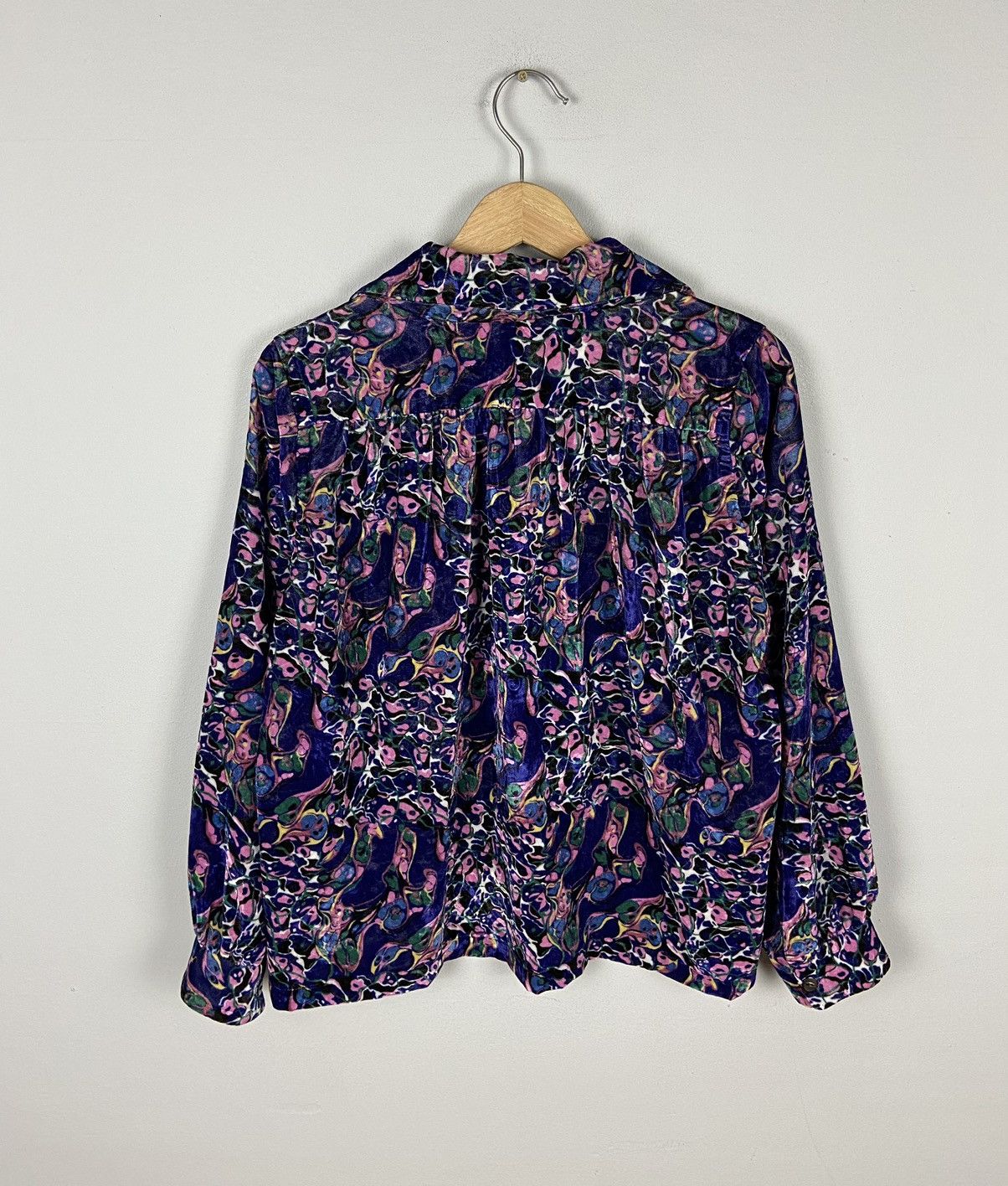 Crazy Design💥Needles Nepenthes Velor Abstract Jacket