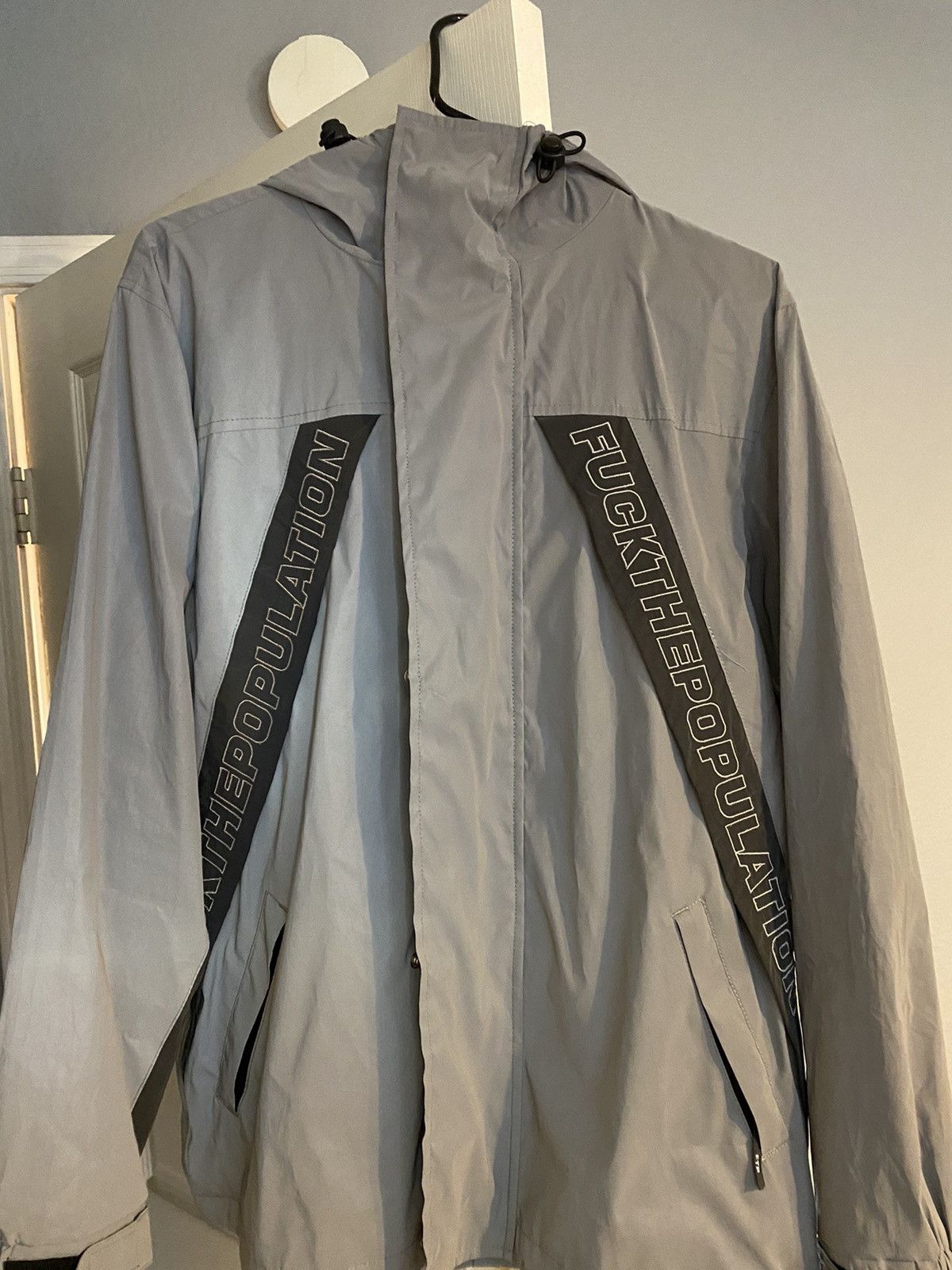 Fuck The Population FTP Alpine Reflective Parka | Grailed