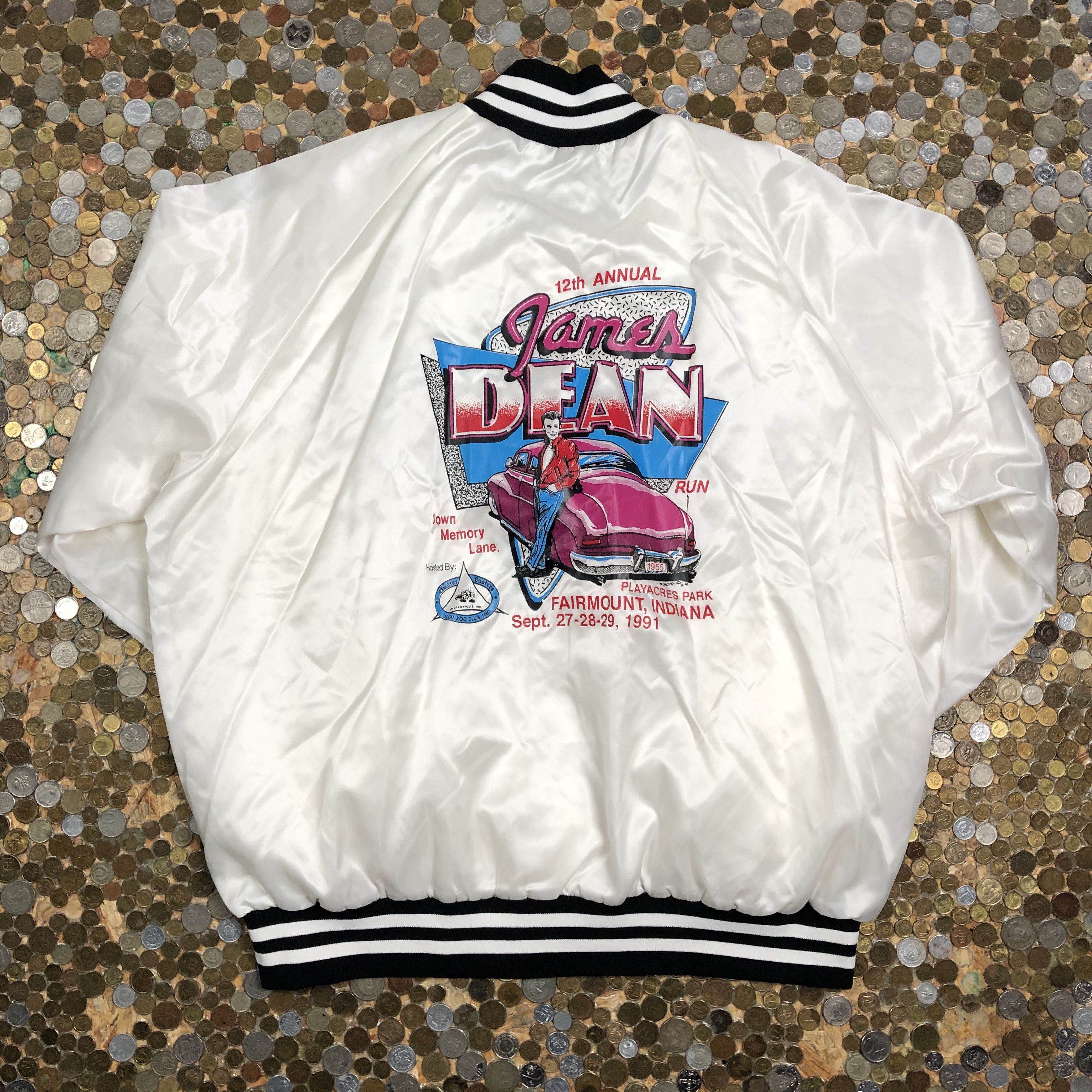 Vintage Bomber Jacket James Dean 1991