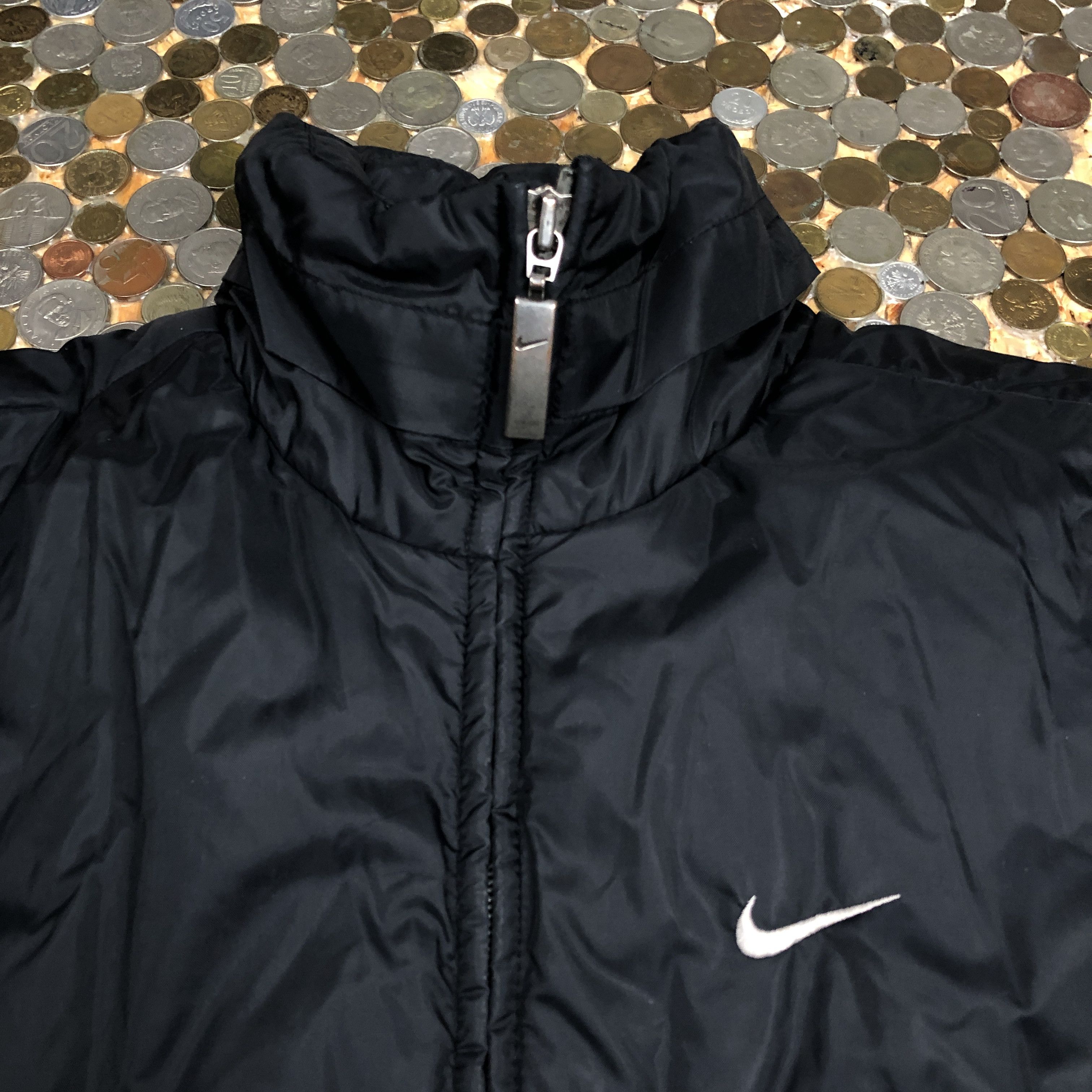 Nike Nike long puffer coat 90's Size US M / EU 48-50 / 2 - 2 Thumbnail