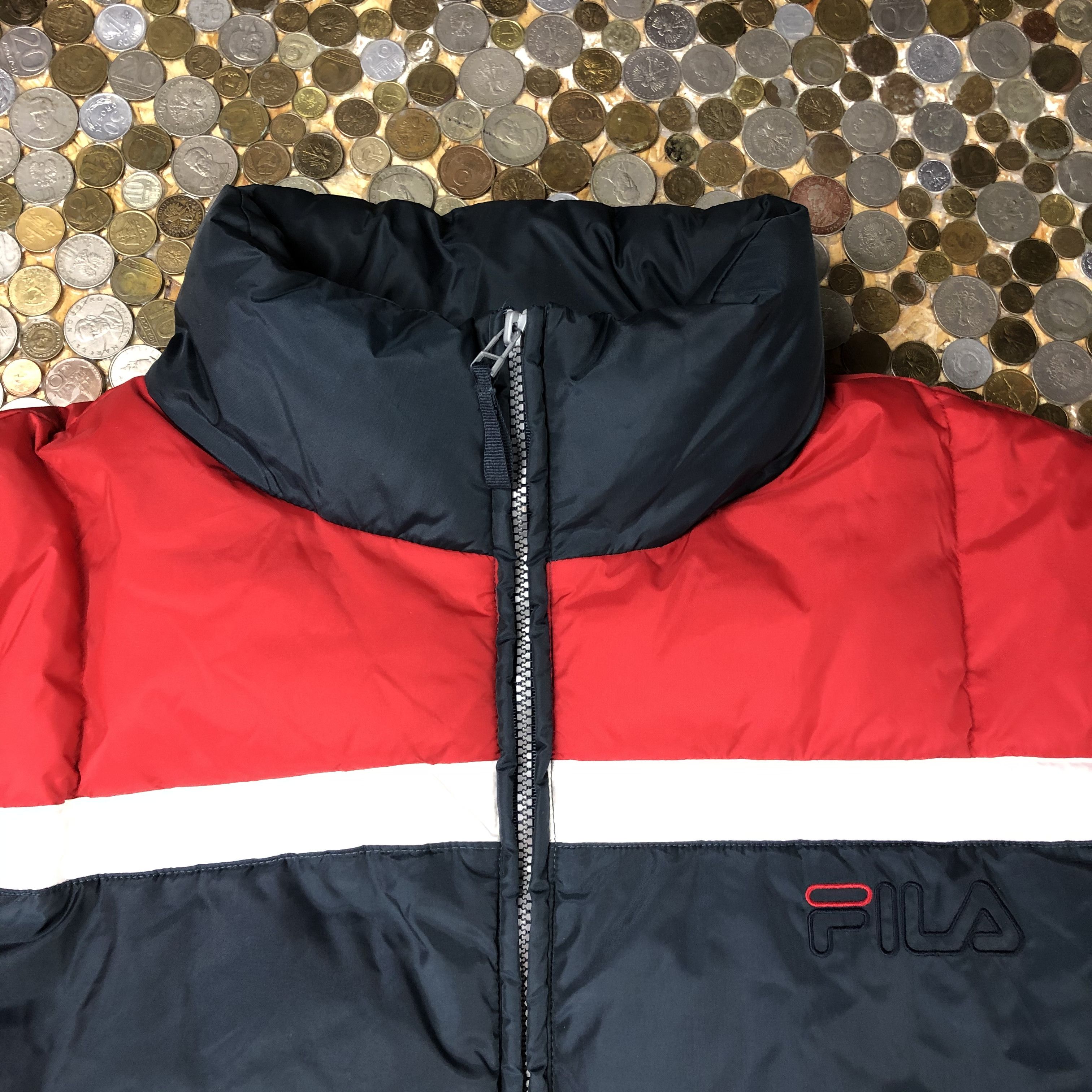 Fila Fila vintage puffer winter jacket Size US XL / EU 56 / 4 - 2 Thumbnail