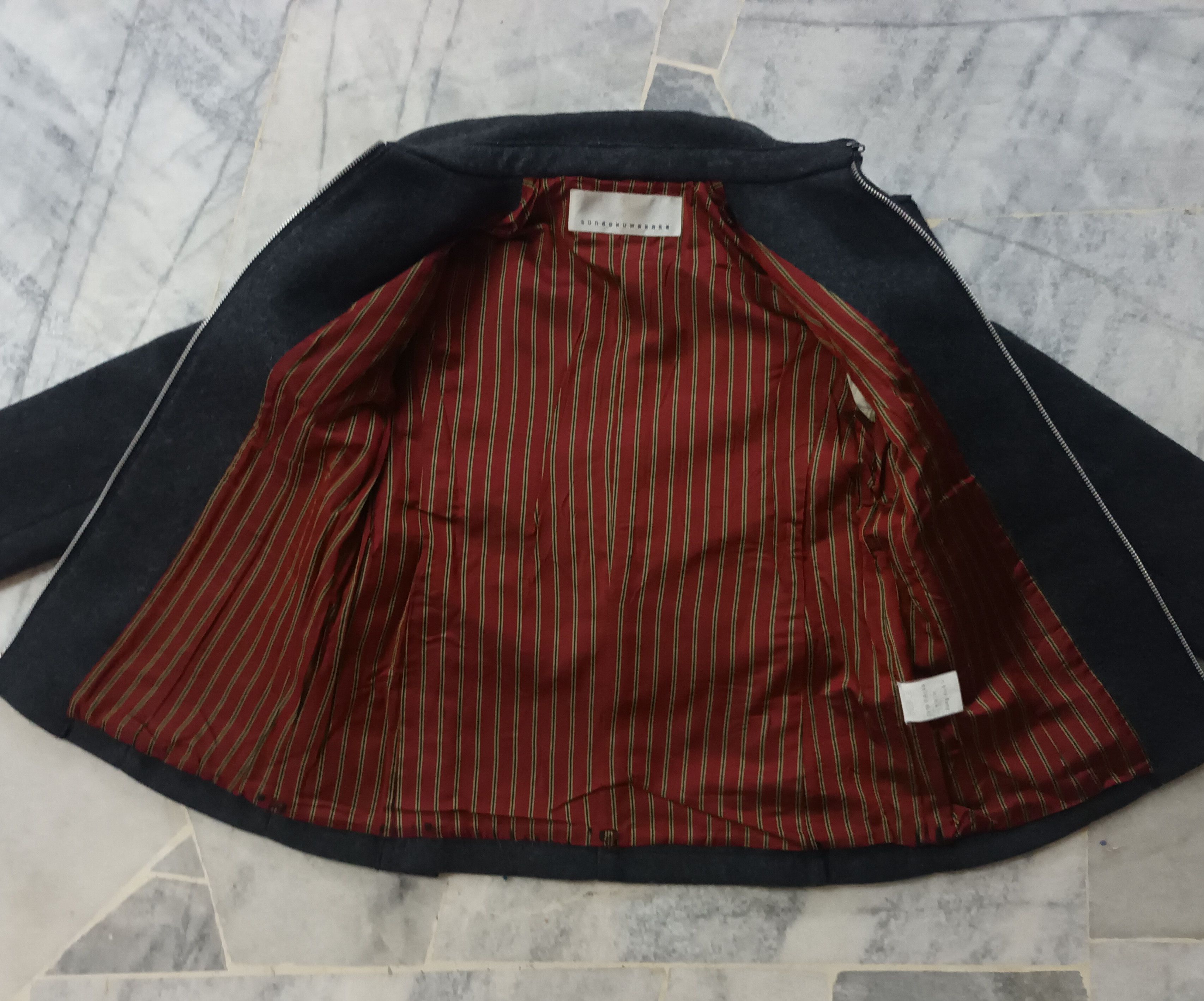 Issey Miyake × Japanese Brand × Sunao Kuwahara Sale 🔥ISSEY MIYAKE SUNAO KUWAHARA ZIPPER JACKET 🔥 Size XS / US 0-2 / IT 36-38 - 4 Thumbnail