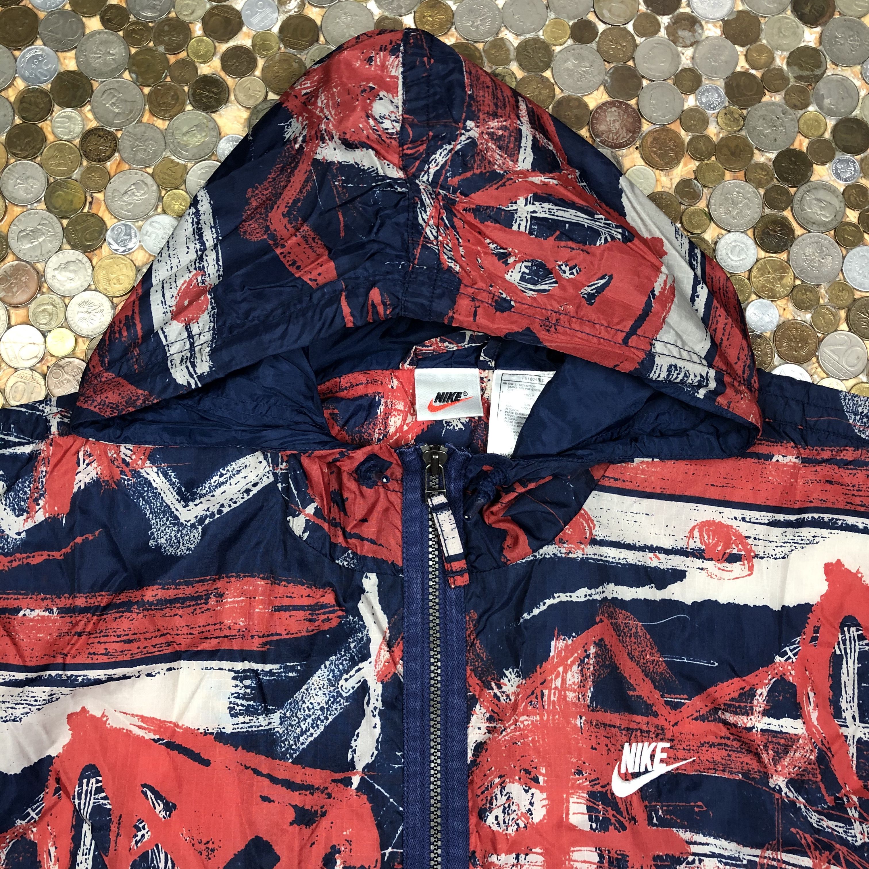 Nike Nike Anorak Jacket Just do it 90's Size US L / EU 52-54 / 3 - 2 Thumbnail