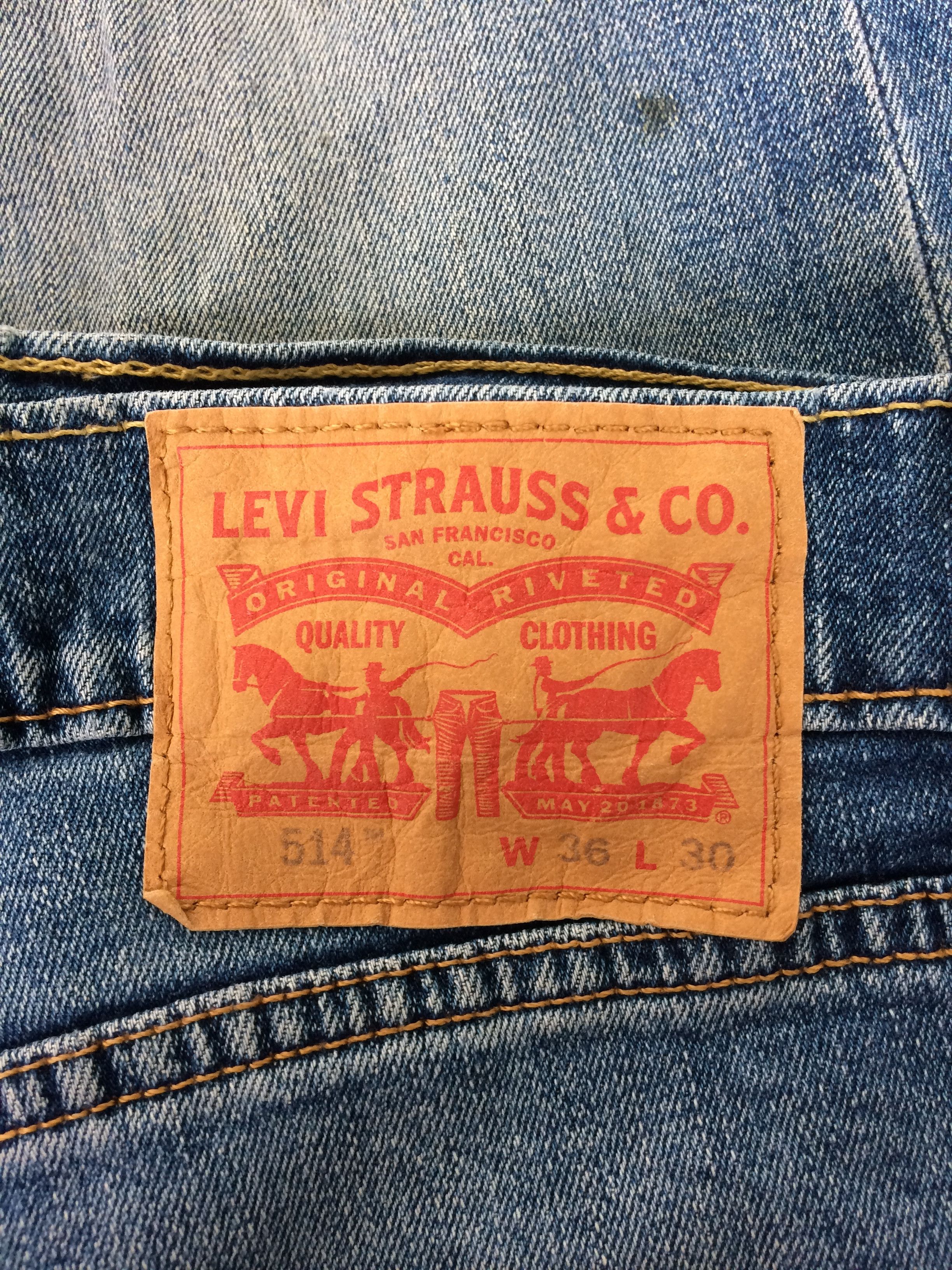 Levi's Distressed Levis 514 Ripped Jeans #B-049 Size US 36 / EU 52 - 10 Thumbnail