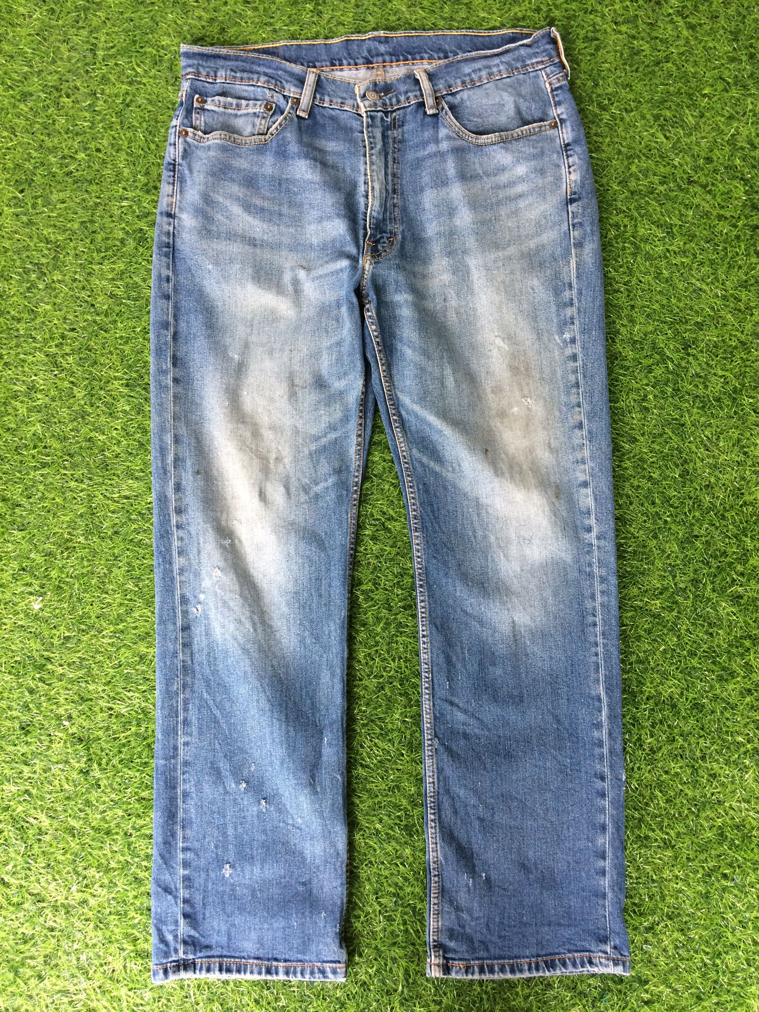 Levi's Distressed Levis 514 Ripped Jeans #B-049 Size US 36 / EU 52 - 1 Thumbnail