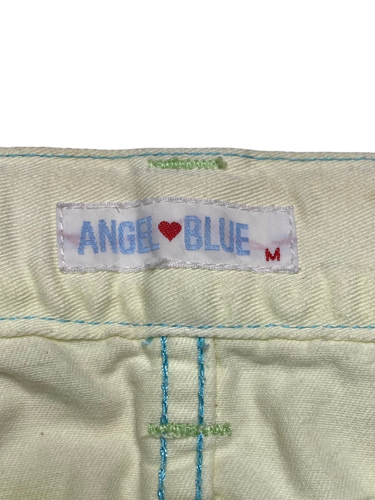 Hysteric Glamour × Japanese Brand 1990s Angel Blue - Angels Surf Denim Pants Size 28" / US 6 / IT 42 - 3 Thumbnail