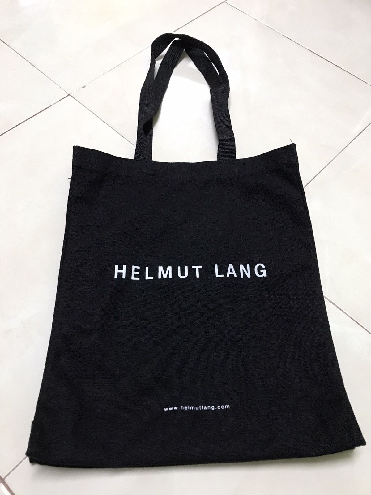 Designer 🔥🌟STEALS🔥🌟!! HELMUT LANG TOTE BEG BIG SPELL OUT Size ONE SIZE - 2 Thumbnail