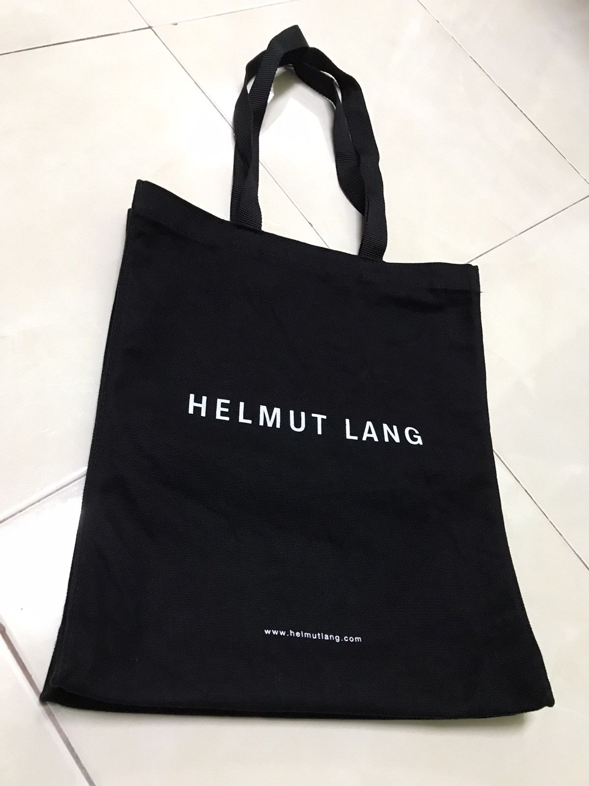 Designer 🔥🌟STEALS🔥🌟!! HELMUT LANG TOTE BEG BIG SPELL OUT Size ONE SIZE - 3 Thumbnail