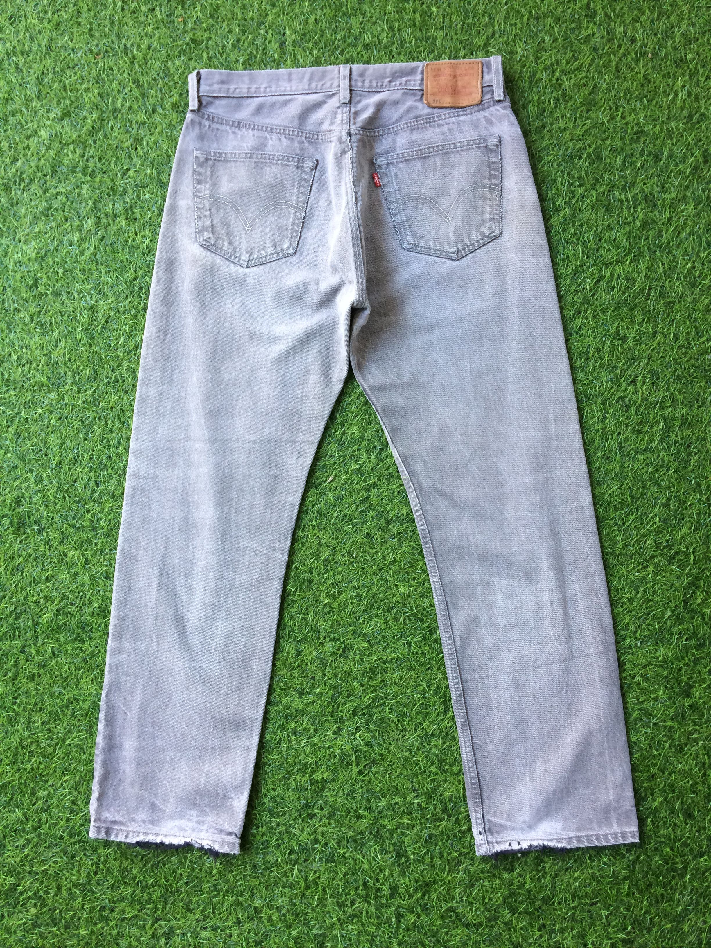 Levi's Vintage Distressed Levis 501 Jeans #B-481 Size US 33 - 2 Thumbnail