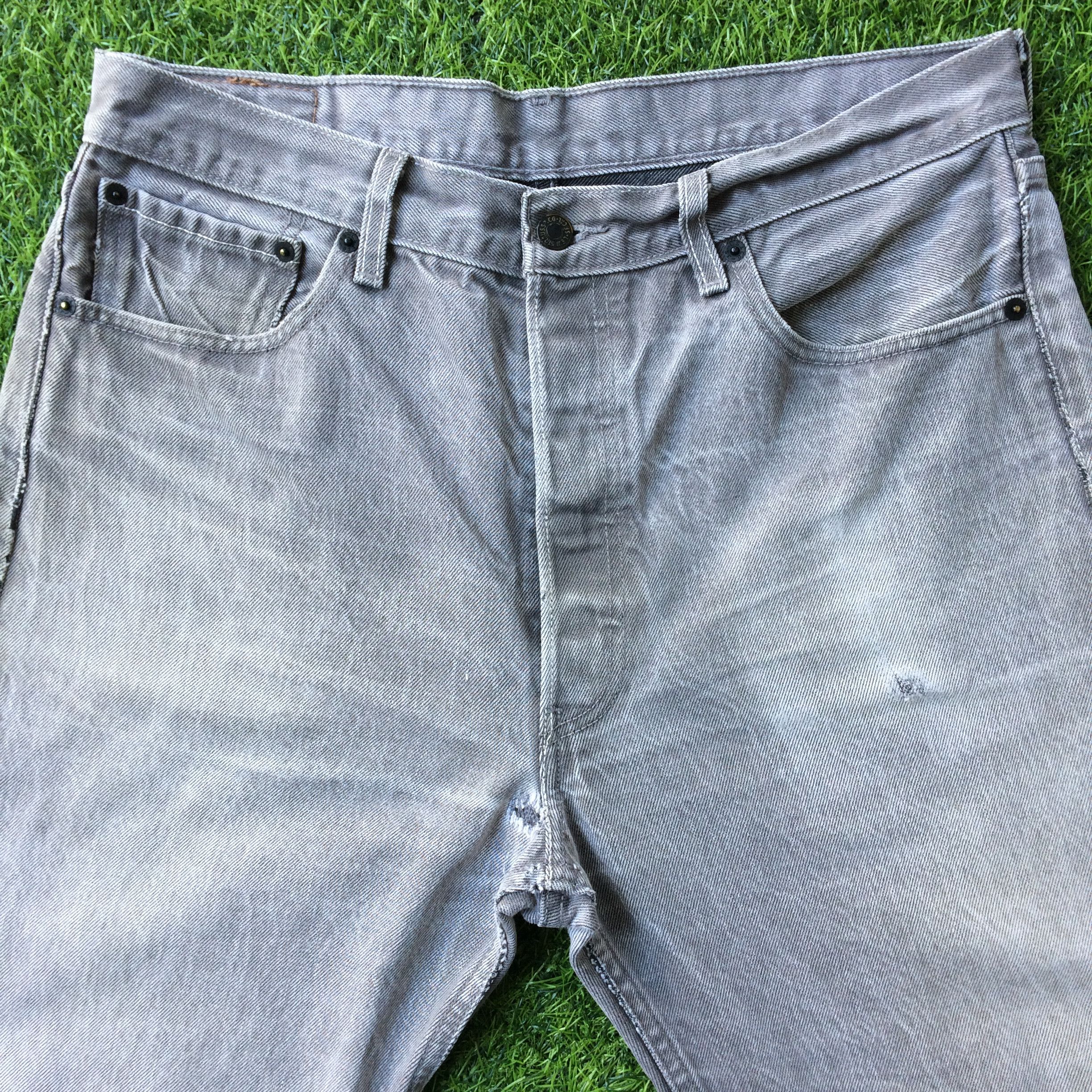 Levi's Vintage Distressed Levis 501 Jeans #B-481 Size US 33 - 3 Thumbnail