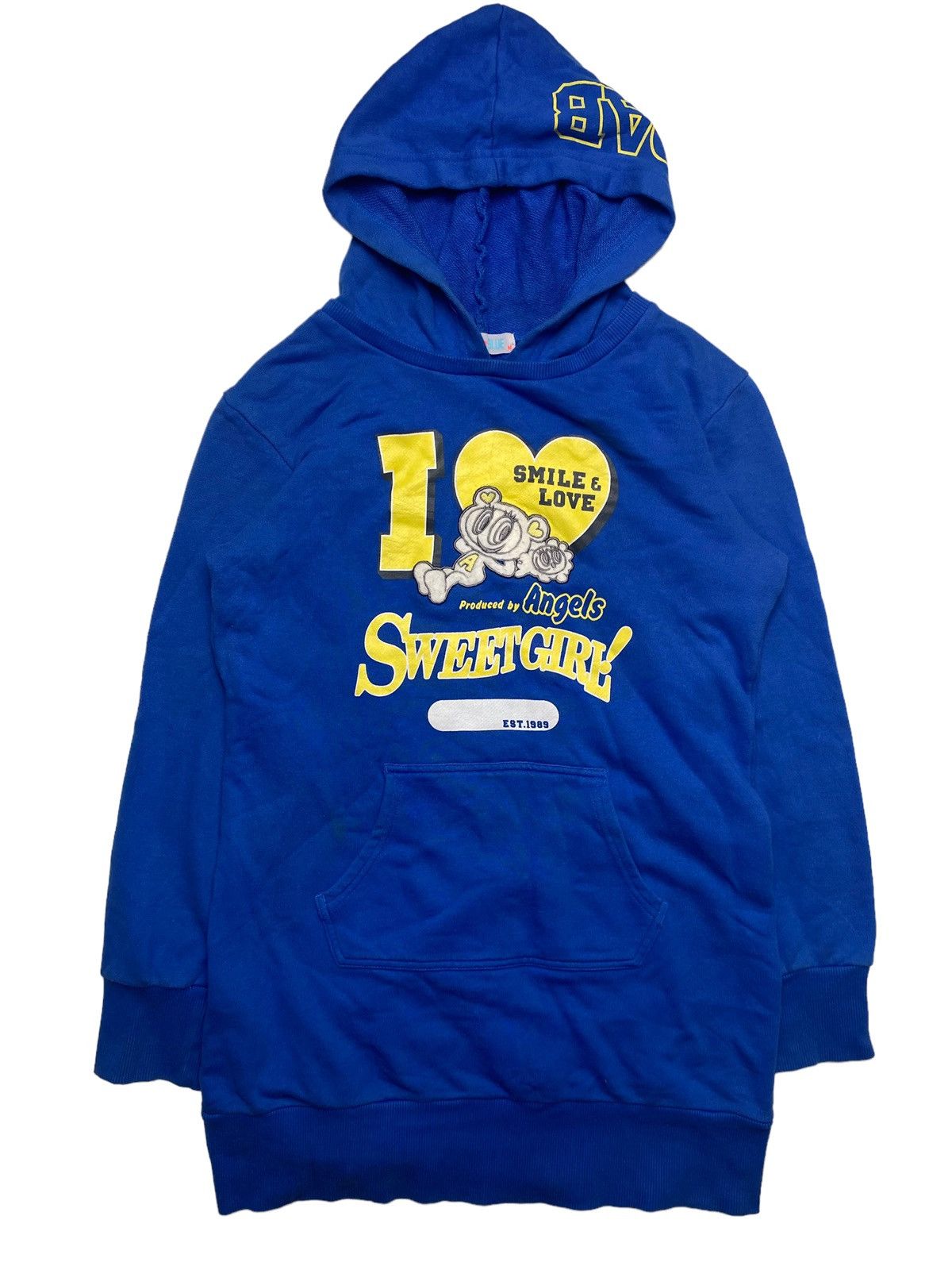 Hysteric Glamour 1990s Angel Blue - Sweatshirt Hooded Mascots Size US S / EU 44-46 / 1 - 1 Thumbnail