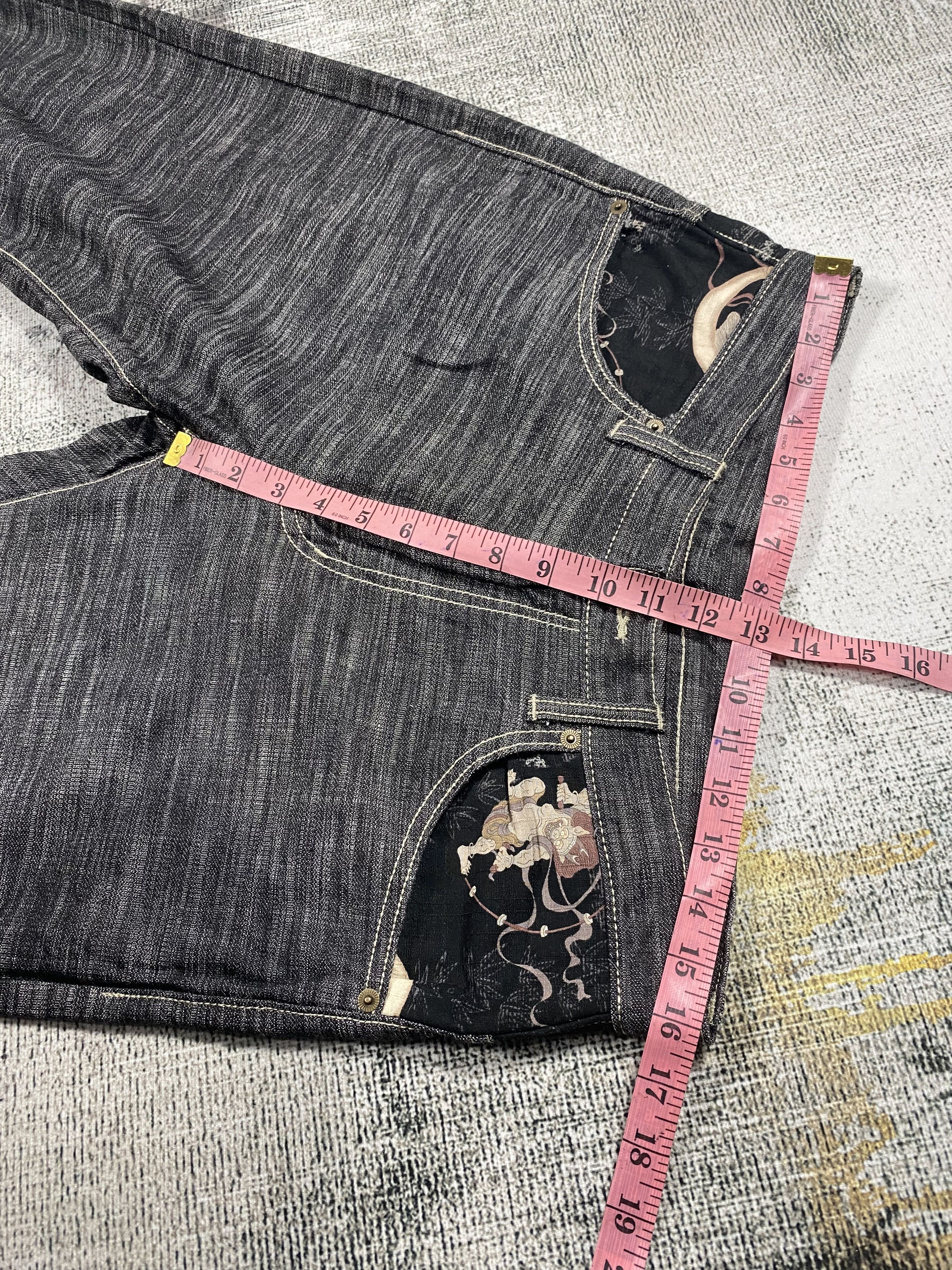 Art Comes First RARE🔥Japanese Brand Motives Art Jeans Size US 32 / EU 48 - 13 Thumbnail