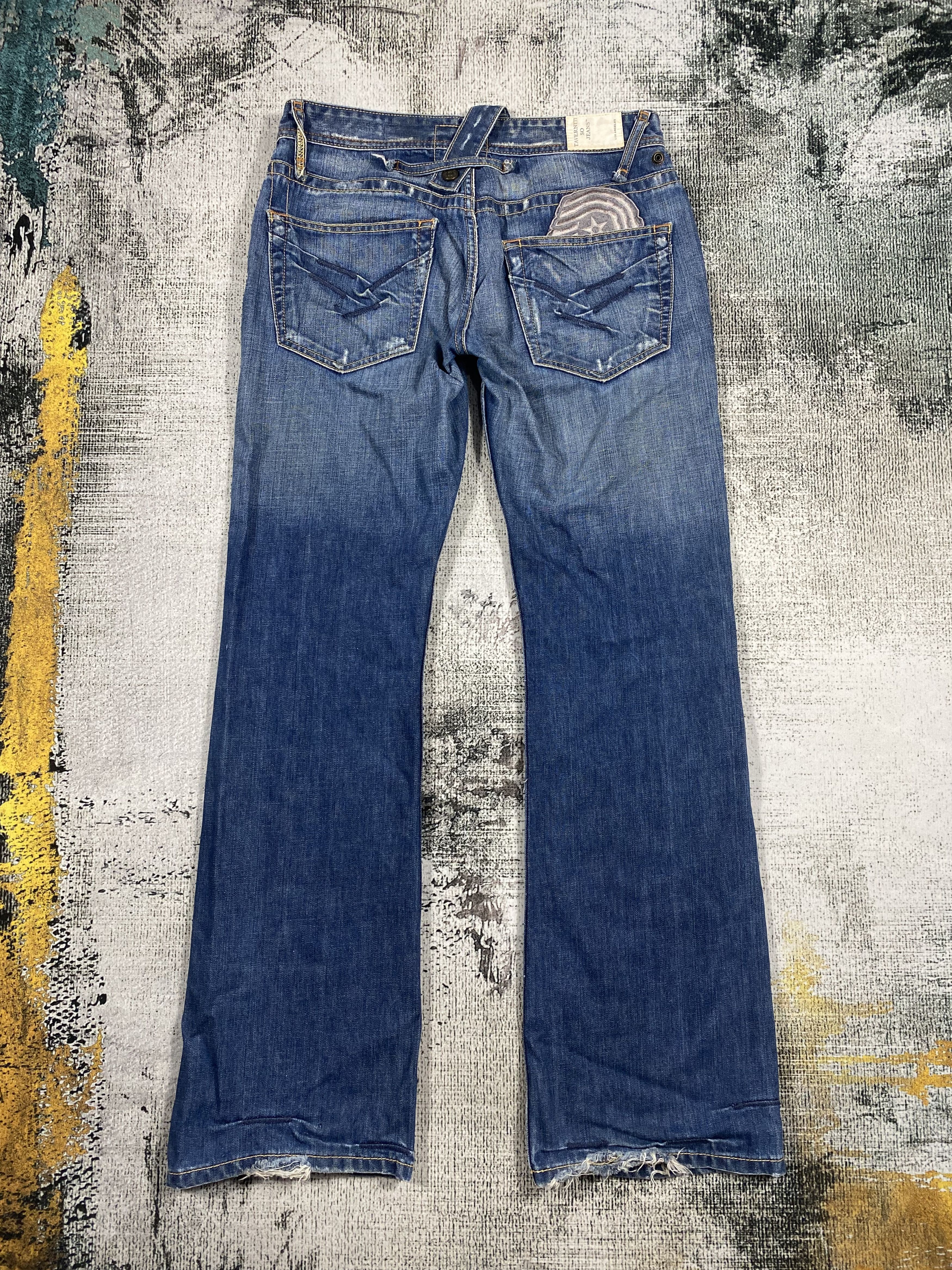 Jimmy Taverniti RARE🔥Jimmy Taverniti Bootcut Flared Distressed Denim Size US 32 / EU 48 - 2 Thumbnail