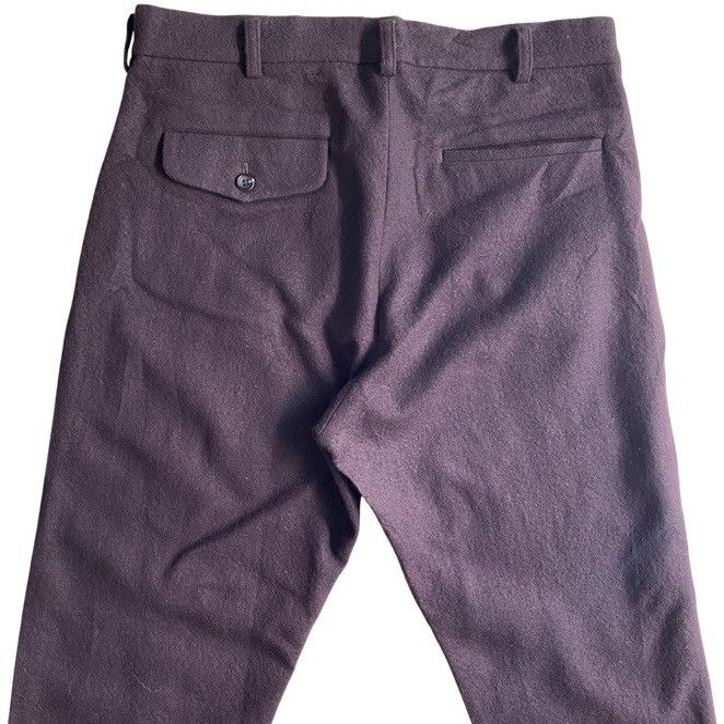 Comme des Garcons CDGH AW01 Burgundy Wool Pants Size US 32 / EU 48 - 3 Thumbnail