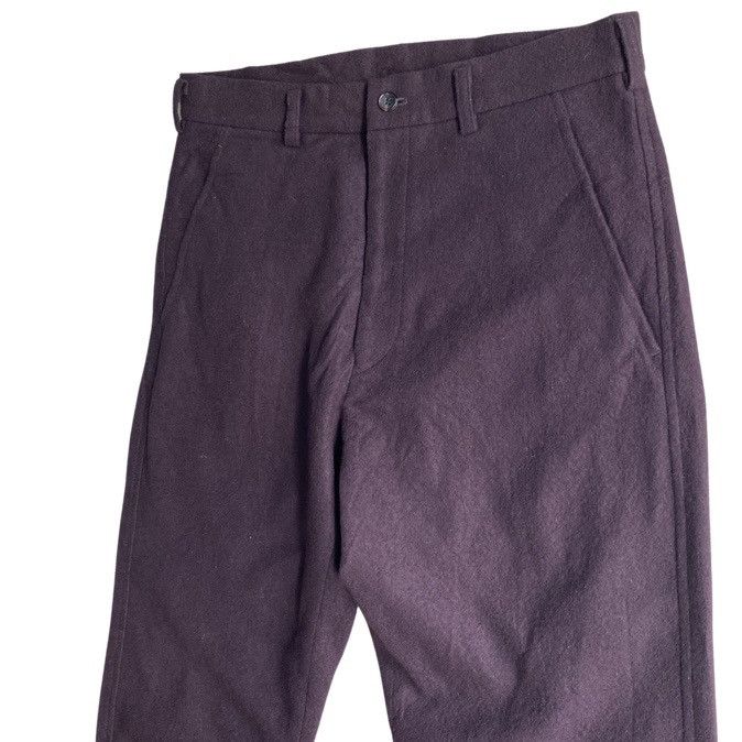 Comme des Garcons CDGH AW01 Burgundy Wool Pants Size US 32 / EU 48 - 1 Thumbnail