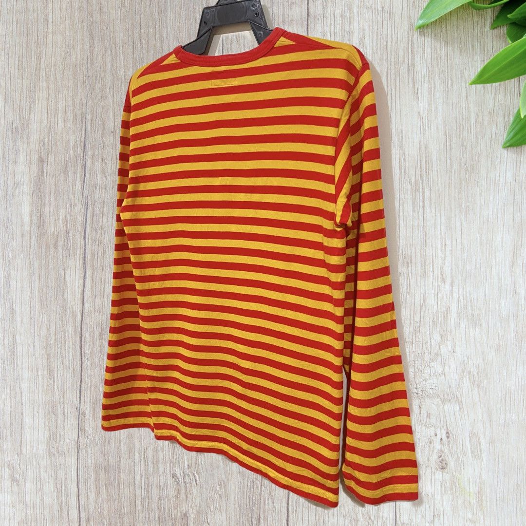 agnes b. Vintage Agnes B. Homme Stripes Longsleeve Shirts Size US S / EU 44-46 / 1 - 10 Thumbnail