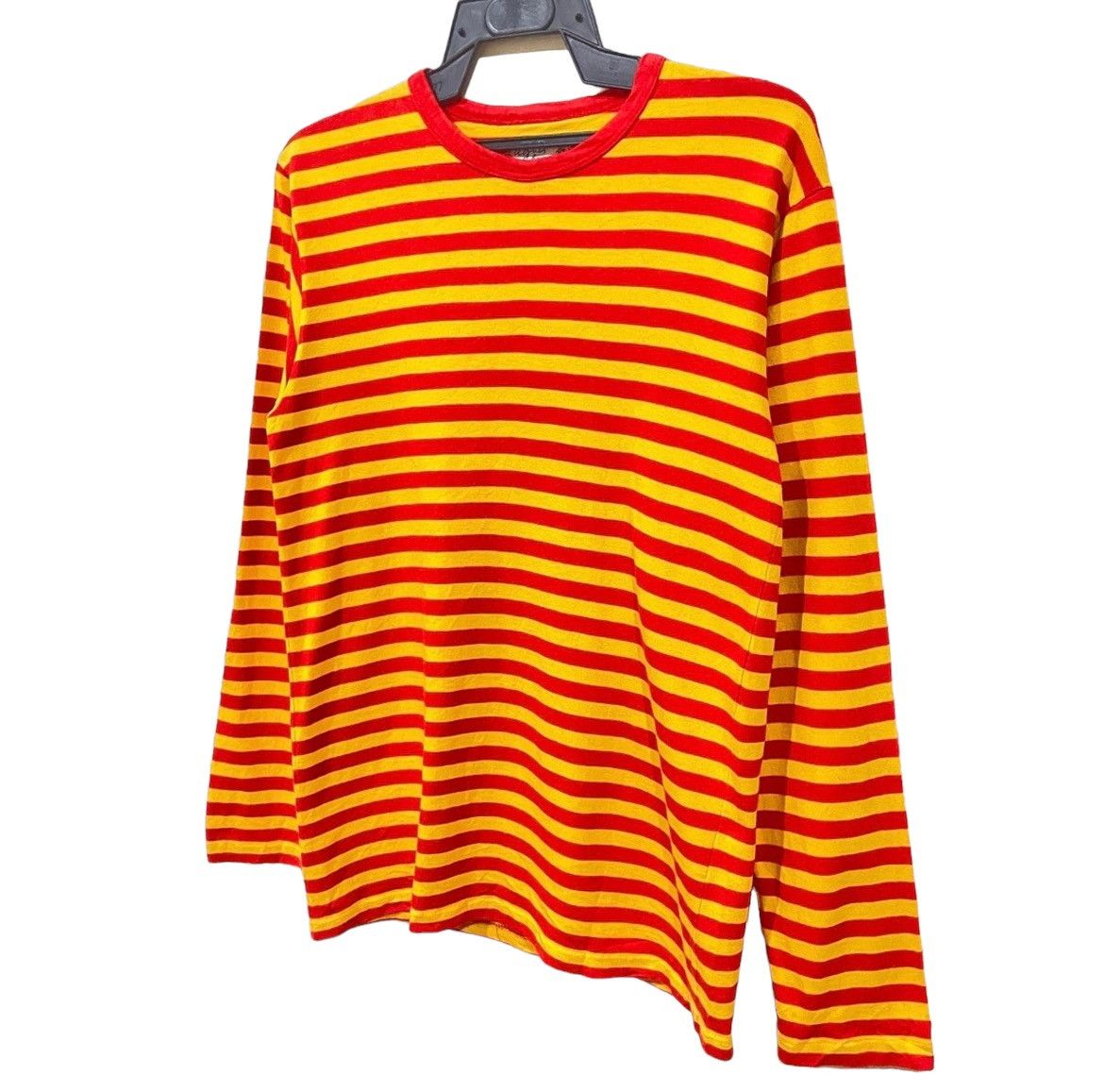 agnes b. Vintage Agnes B. Homme Stripes Longsleeve Shirts Size US S / EU 44-46 / 1 - 3 Thumbnail