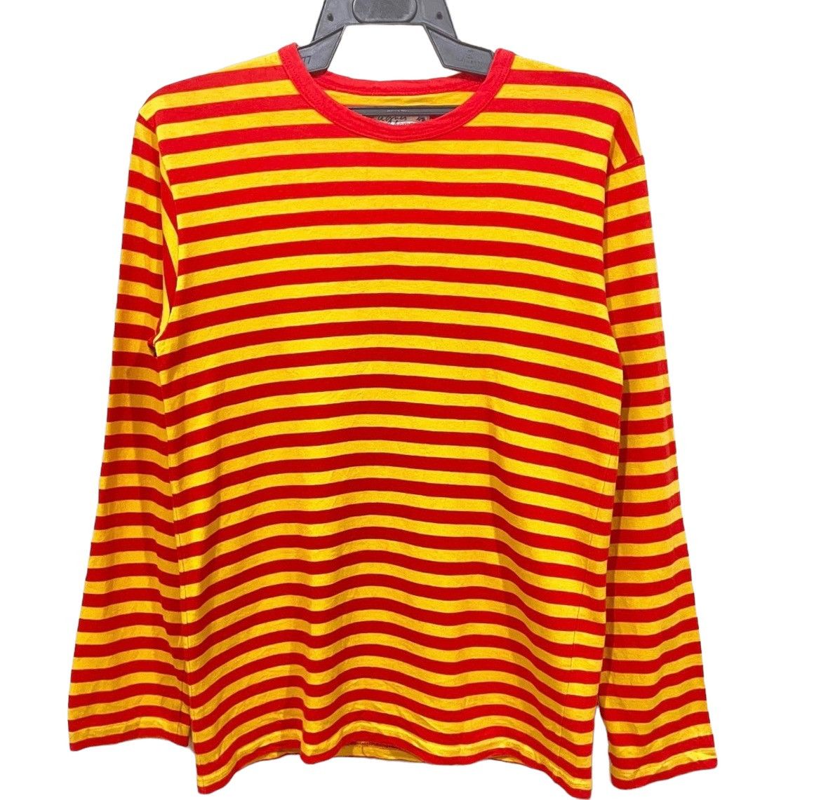 Vintage Agnes B. Homme Stripes Longsleeve Shirts