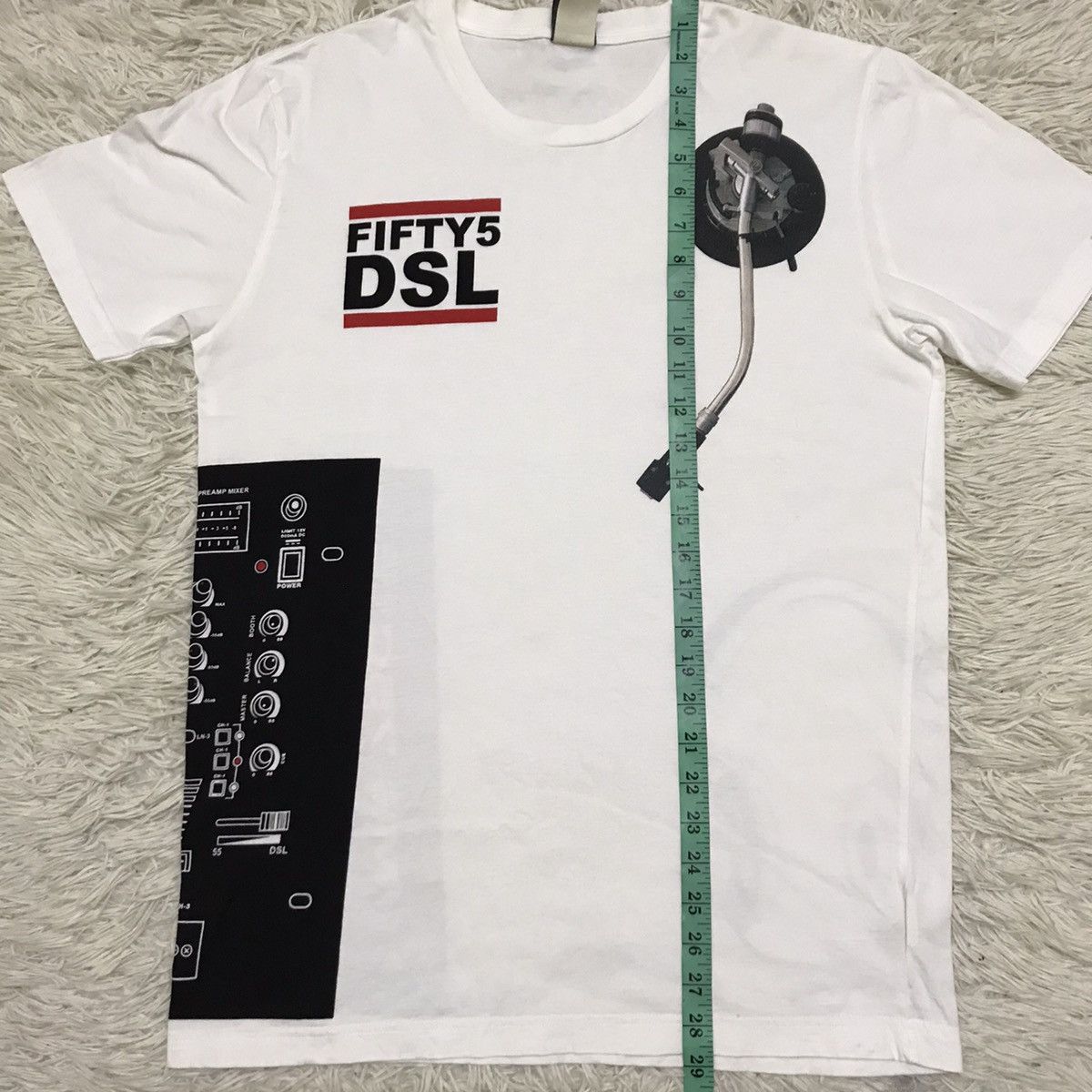 55DSL 55 DSL Overprint tshirt Size US M / EU 48-50 / 2 - 12 Thumbnail