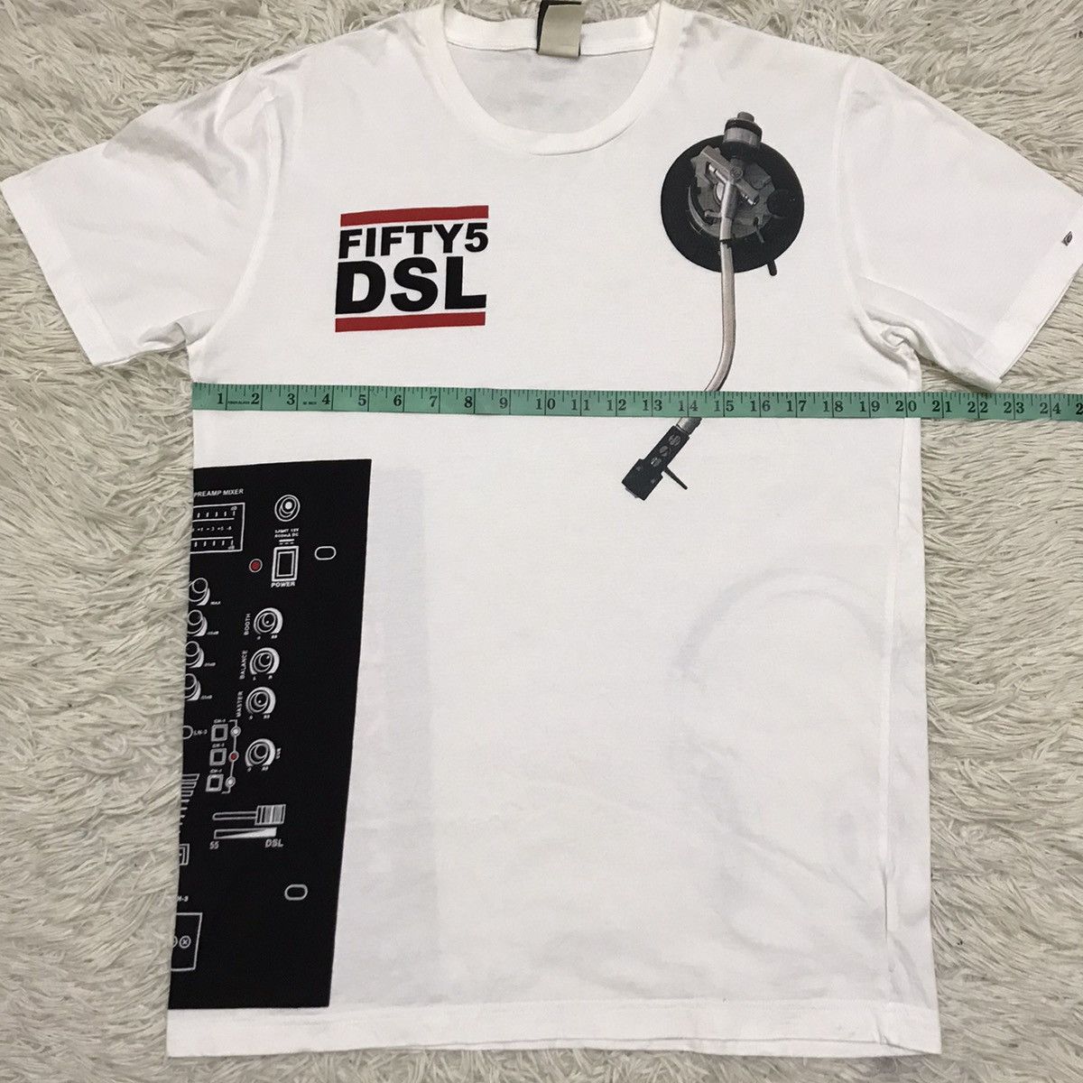55DSL 55 DSL Overprint tshirt Size US M / EU 48-50 / 2 - 11 Thumbnail