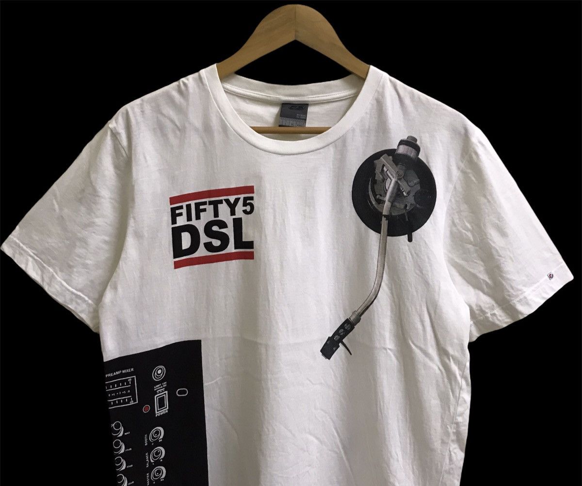 55DSL 55 DSL Overprint tshirt Size US M / EU 48-50 / 2 - 2 Thumbnail