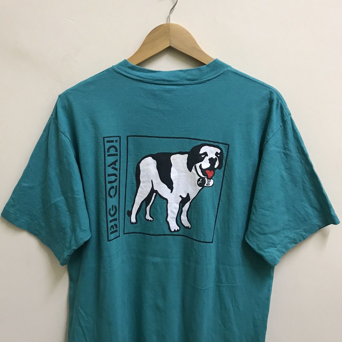 Big Dogs Vintage 90s Big Guard Dog Oneita Tshirt Size US M / EU 48-50 / 2 - 6 Thumbnail
