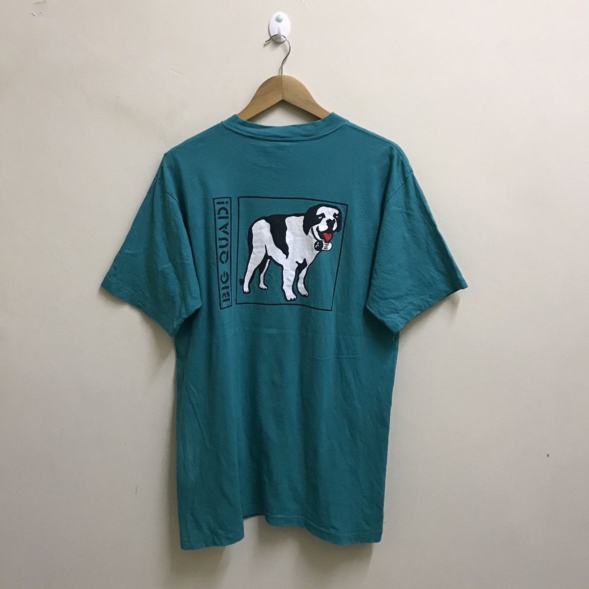 Big Dogs Vintage 90s Big Guard Dog Oneita Tshirt Size US M / EU 48-50 / 2 - 8 Thumbnail