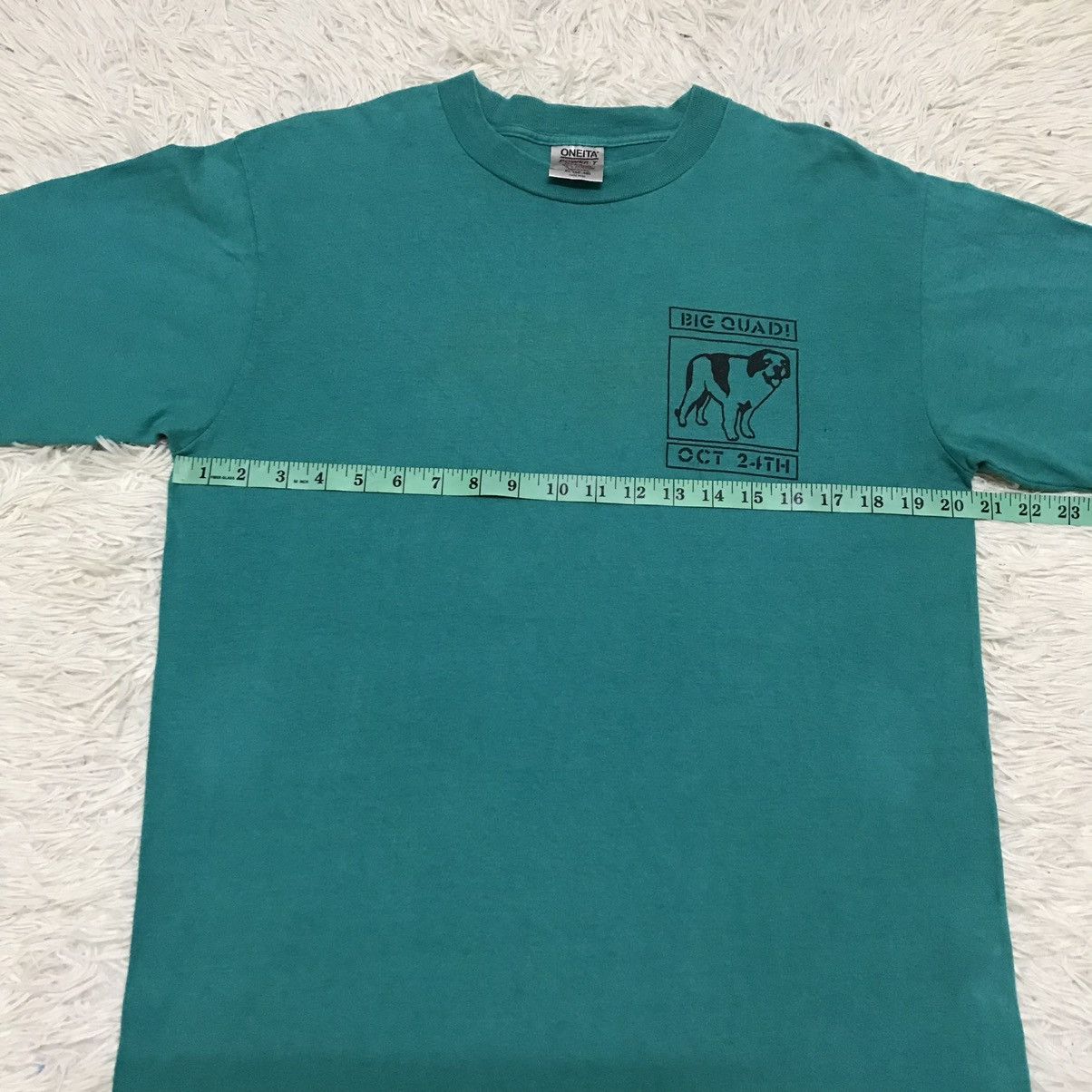Big Dogs Vintage 90s Big Guard Dog Oneita Tshirt Size US M / EU 48-50 / 2 - 13 Thumbnail