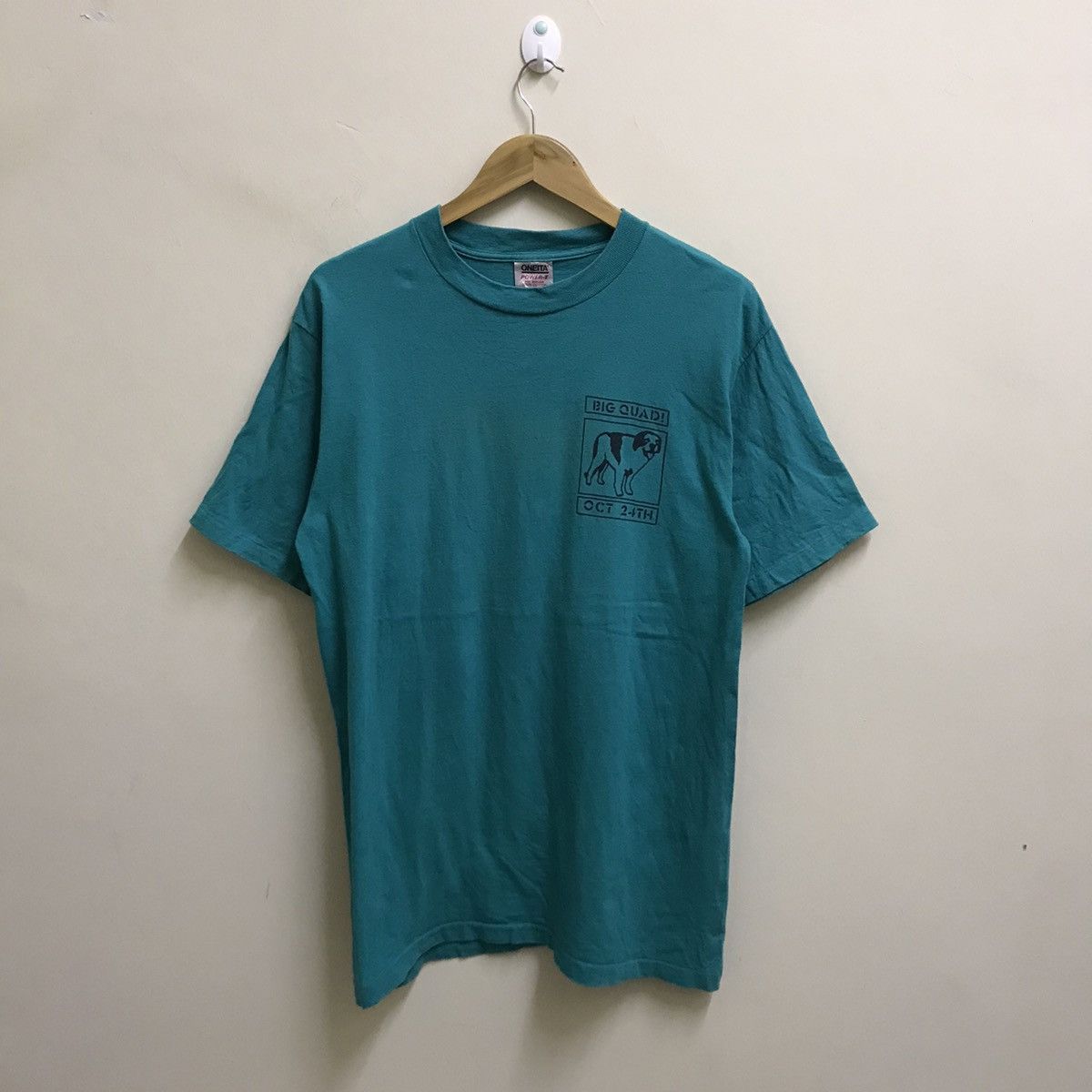 Big Dogs Vintage 90s Big Guard Dog Oneita Tshirt Size US M / EU 48-50 / 2 - 7 Thumbnail