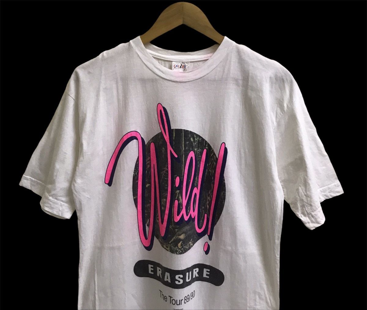 Band Tees Vintage Erasure The Wild 89/90 Tour Music Concert T-Shirt Size US M / EU 48-50 / 2 - 2 Thumbnail
