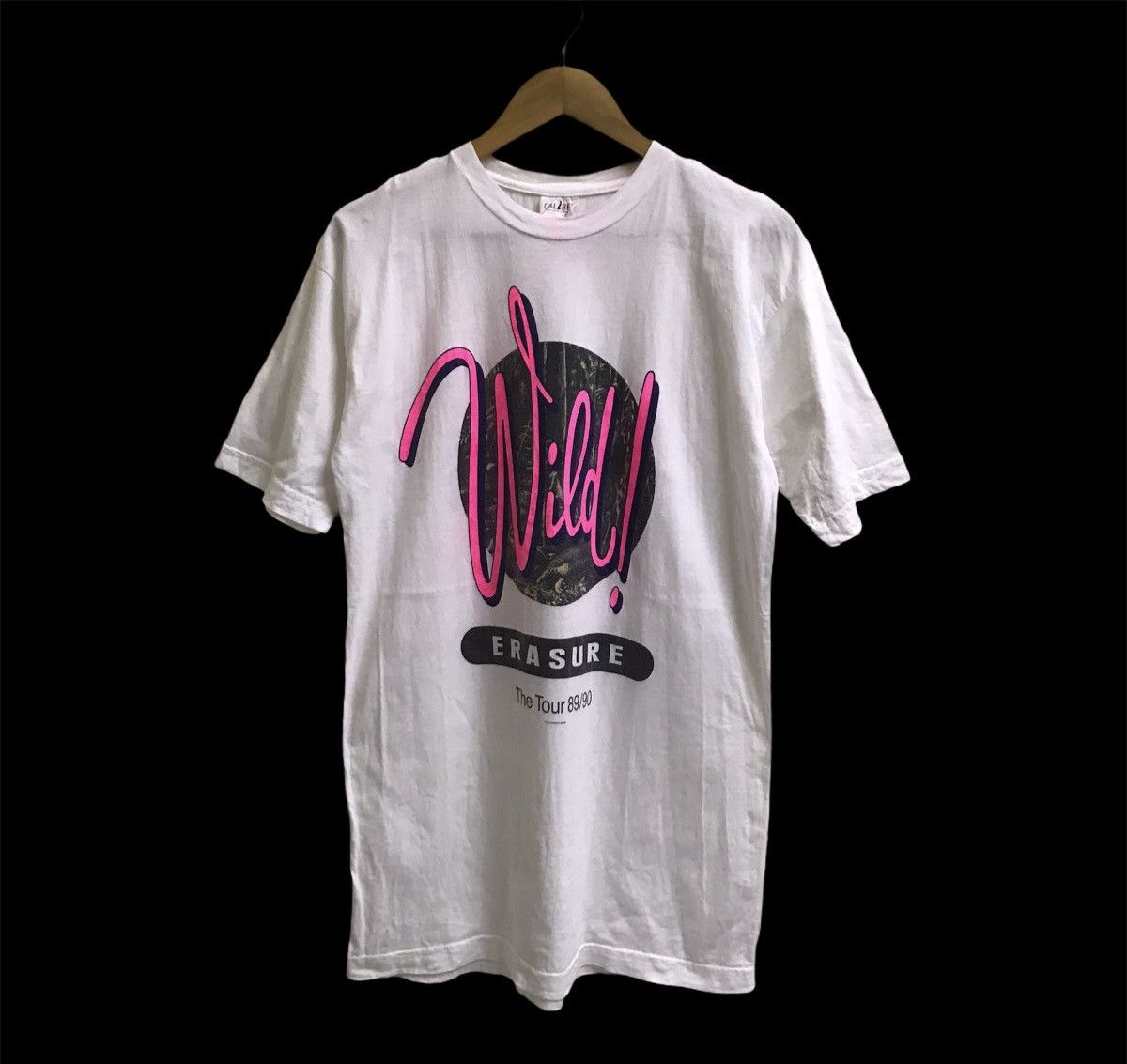 Band Tees Vintage Erasure The Wild 89/90 Tour Music Concert T-Shirt Size US M / EU 48-50 / 2 - 1 Thumbnail