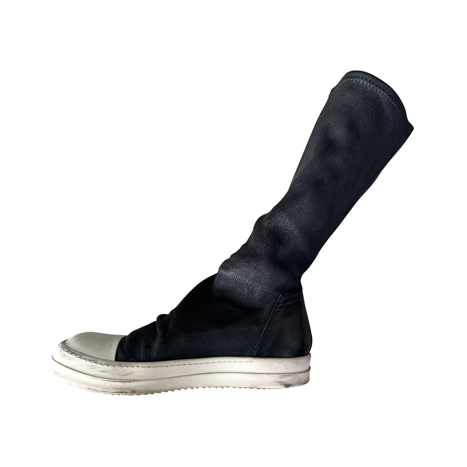 Rick Owens Sock Ramone High-top Sneakers Size US 7 / EU 40 - 2 Preview