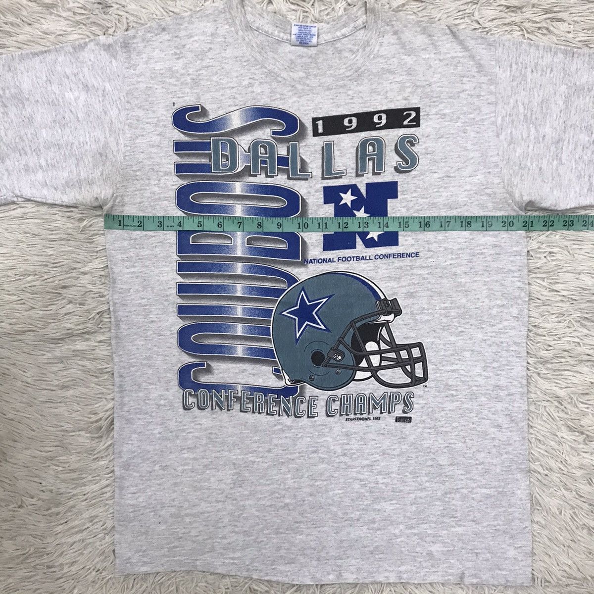 NFL Vintage 90s Dallas Cowboys Starter NFL Tshirt Size US M / EU 48-50 / 2 - 12 Thumbnail