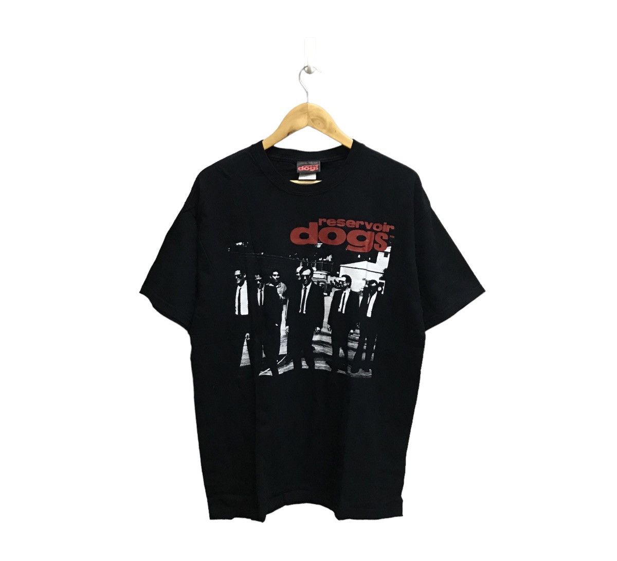image of 90's Reservoir Dogs Lionsgate Movie Tshirt in Black, Men's (Size Large)