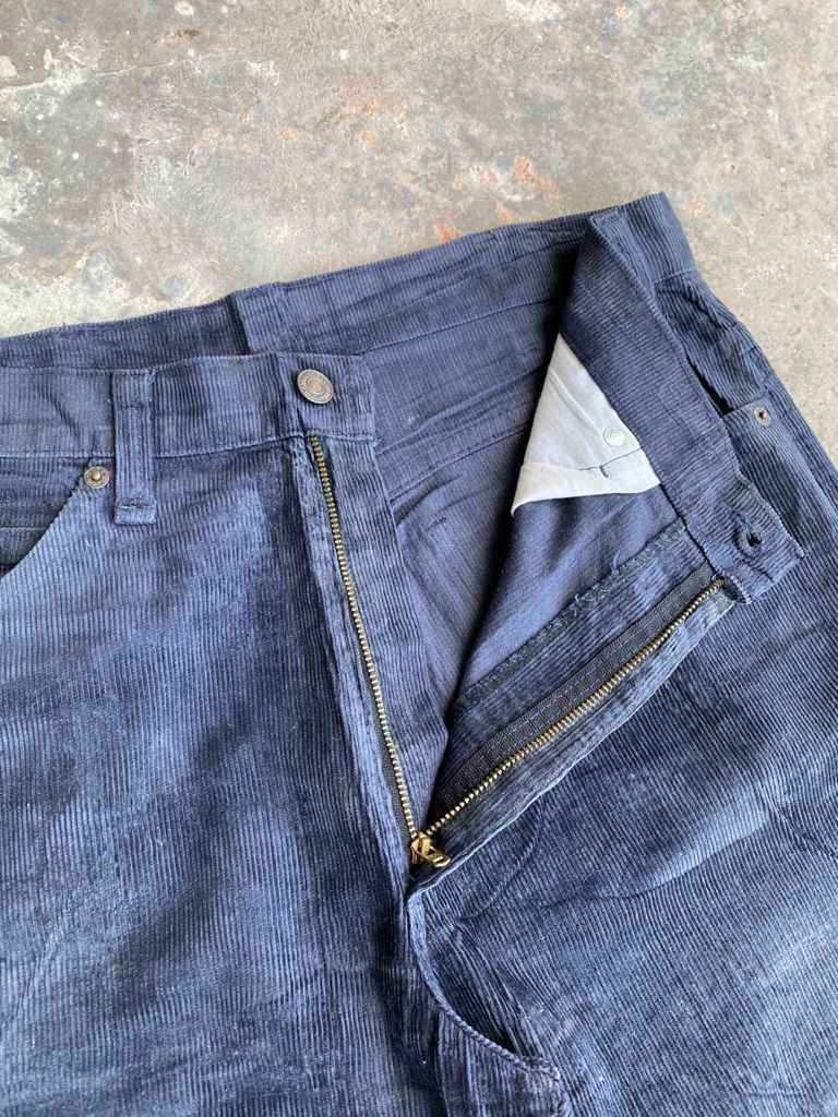 Levi's RARE🔥Vintage Black Levi's 517 Flared Jeans ZIP TALON 42 Size US 34 / EU 50 - 4 Thumbnail
