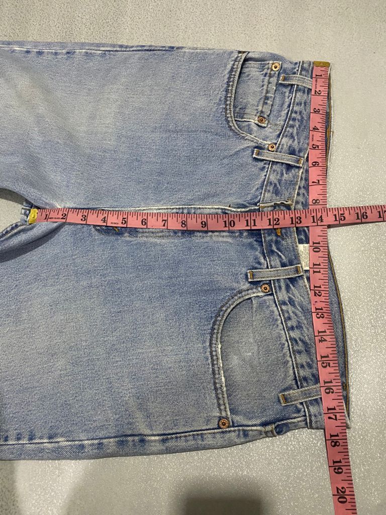 Levi's × Levi's Vintage Clothing 90s Light Blue Wash Vintage Levi's 517 Jeans 35x30Denim Size US 35 - 13 Thumbnail