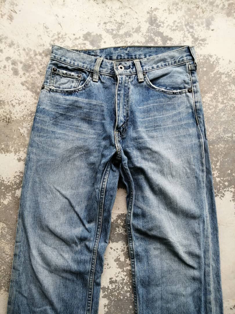 Light Blue Wash Vintage Levi's 502 Jeans 29x33 Denim