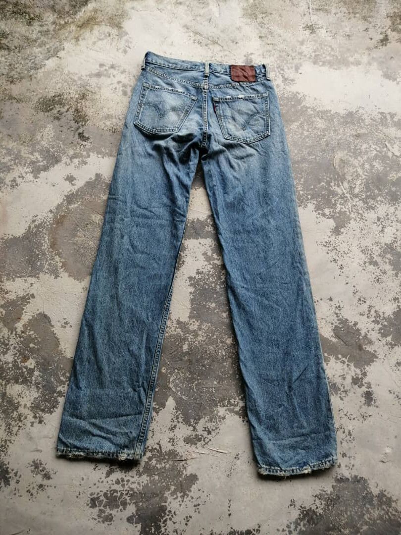 Light Blue Wash Vintage Levi's 502 Jeans 29x33 Denim