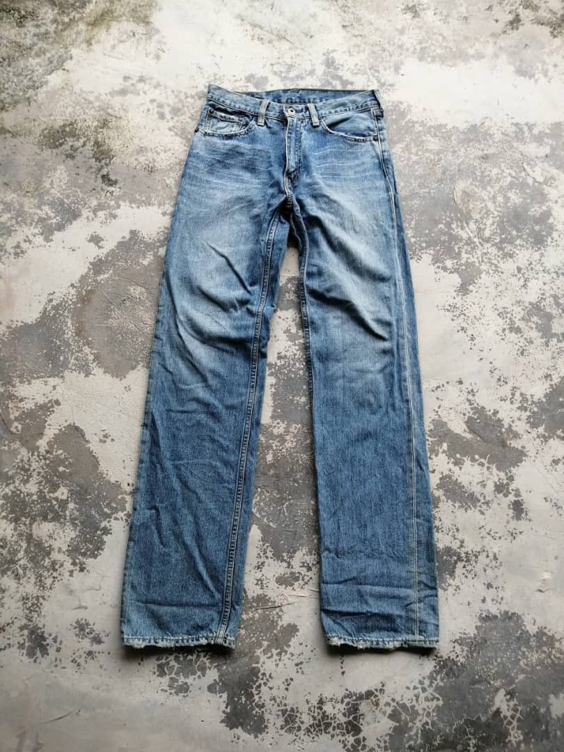 Light Blue Wash Vintage Levi's 502 Jeans 29x33 Denim