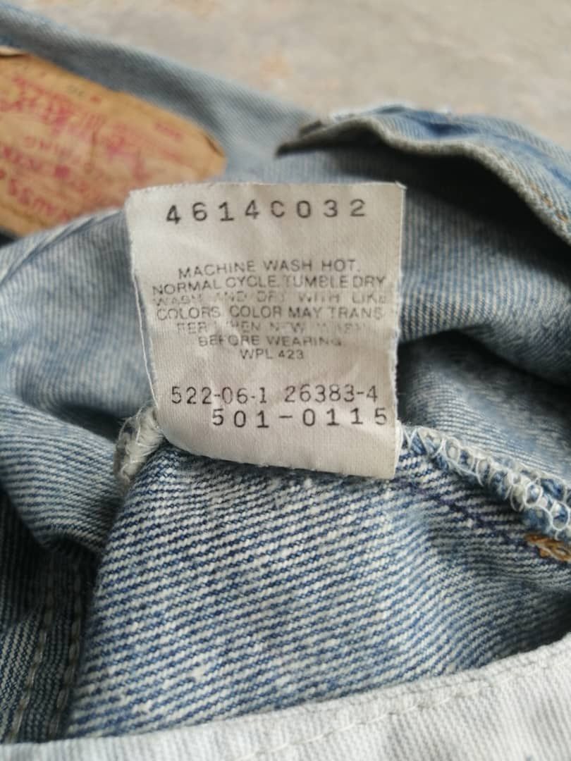 Levi's Vintage Clothing Light Wash Vintage Levi's 501 USA Jeans Custom Patchwork Size US 36 / EU 52 - 11 Thumbnail