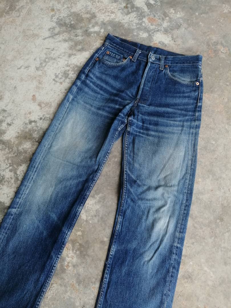 Levi's 90s Light Wash Vintage Levi's 501 USA Jeans 28x30 Denim Size US 28 / EU 44 - 3 Thumbnail
