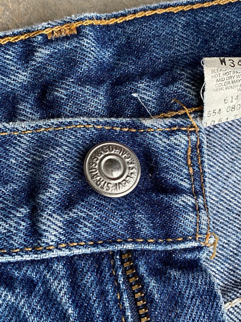 Levi's Vintage Clothing Vintage 90s Light Wash Levi's 517 Bootcut Flare Jeans Size US 33 - 10 Thumbnail