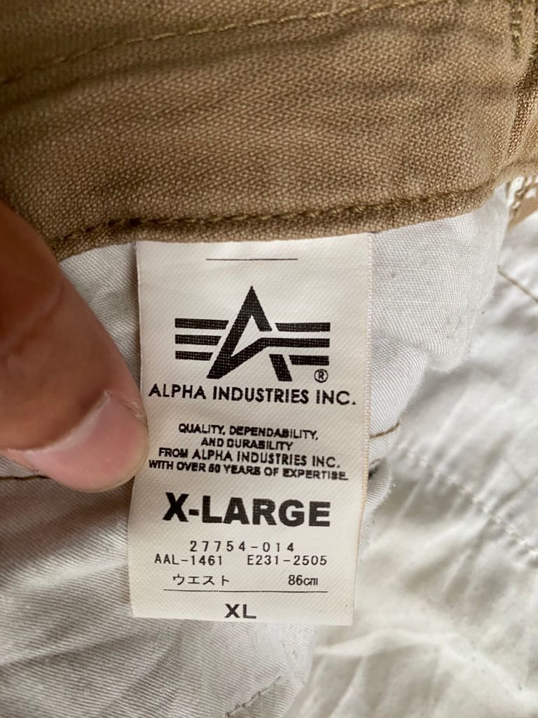 Alpha Industries Alpha Industries Tactical Cargo Pants Multi Pocket Bondage Size US 36 / EU 52 - 6 Thumbnail