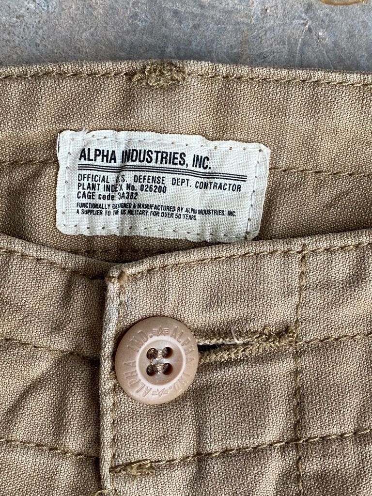 Alpha Industries Alpha Industries Tactical Cargo Pants Multi Pocket Bondage Size US 36 / EU 52 - 4 Thumbnail