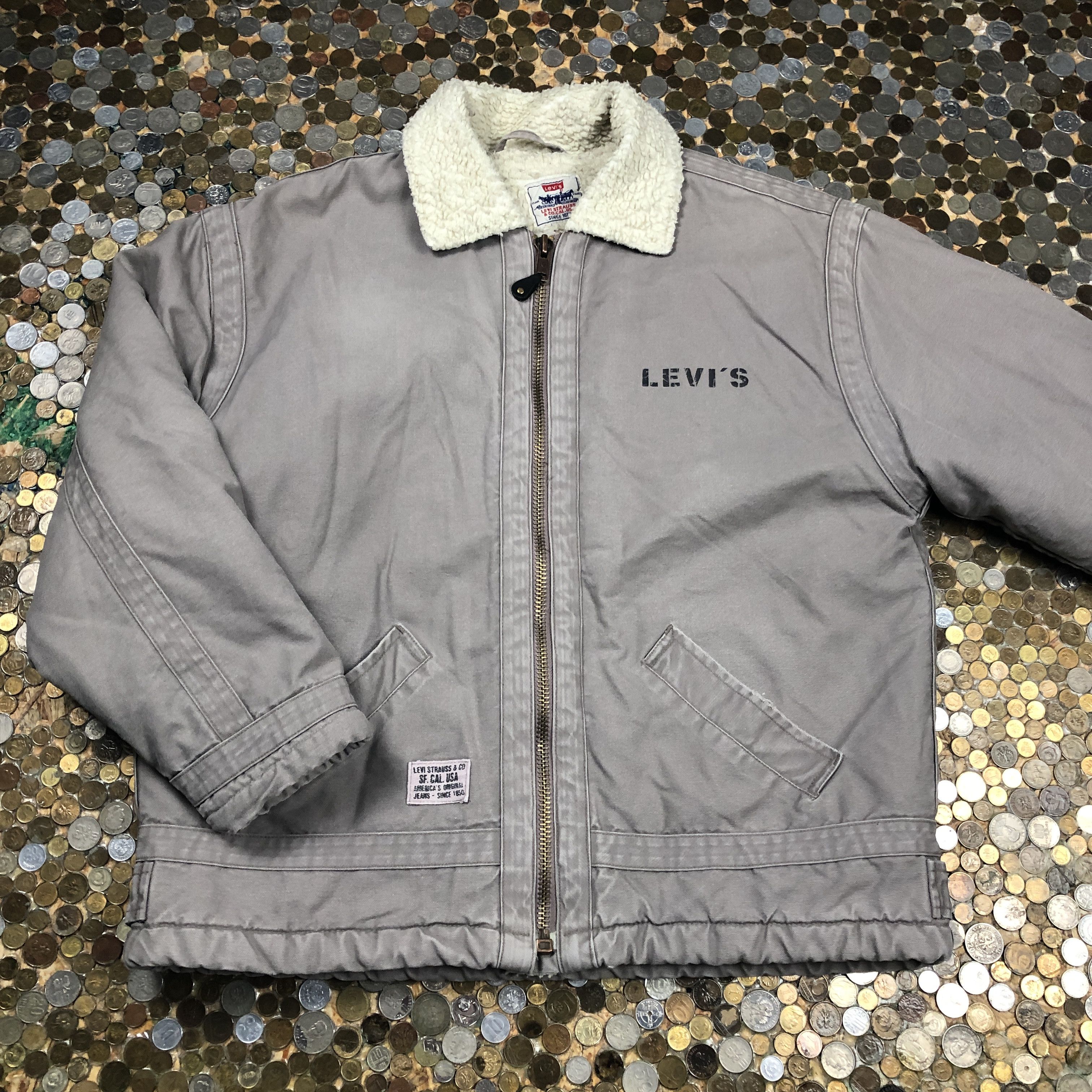 Levi's Levi's Vintage Courdory jacket sherpa with furry Size US XL / EU 56 / 4 - 1 Thumbnail