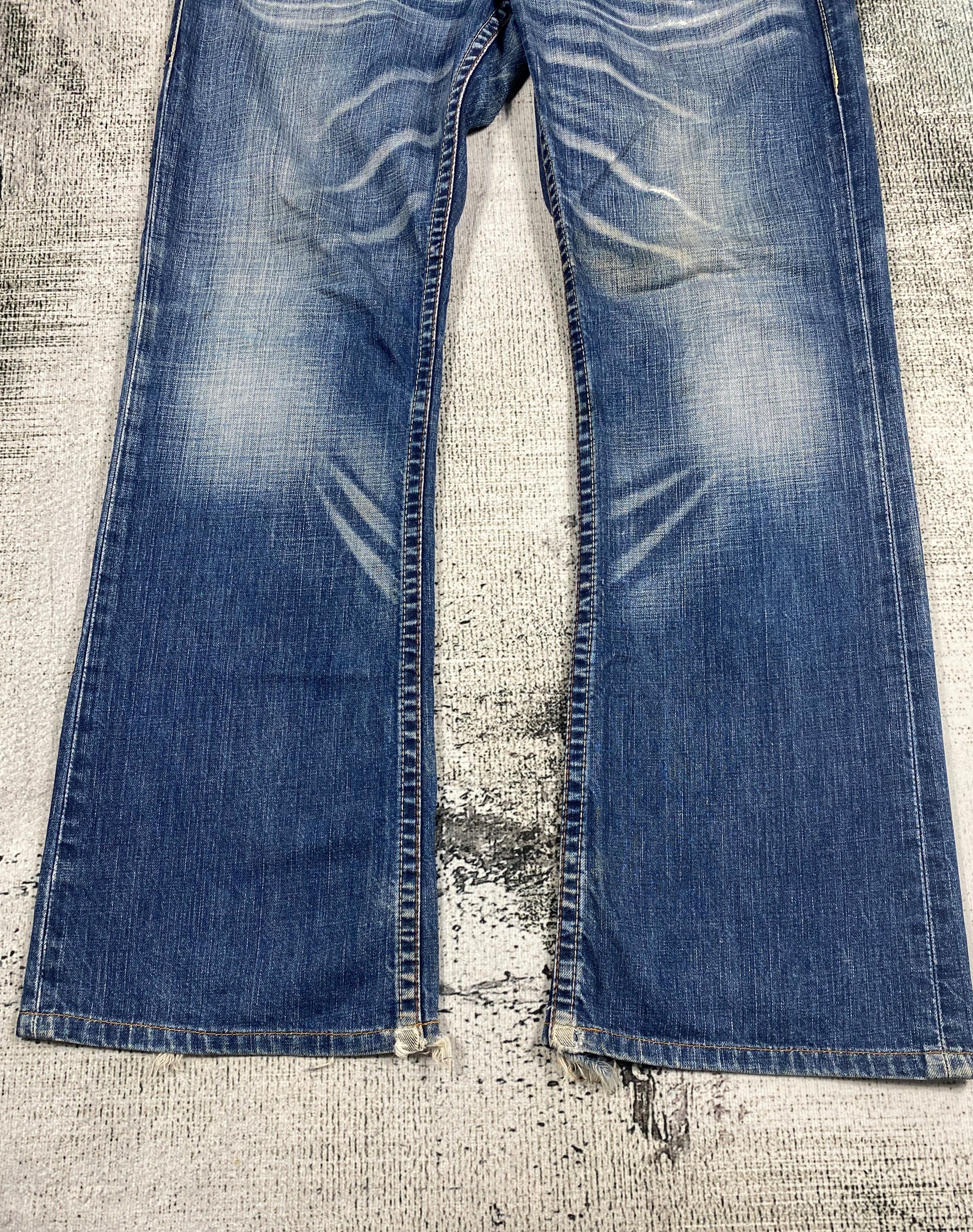 Levi's Vintage Levis Flared Bootcut Distressed Denim Size US 34 / EU 50 - 5 Thumbnail