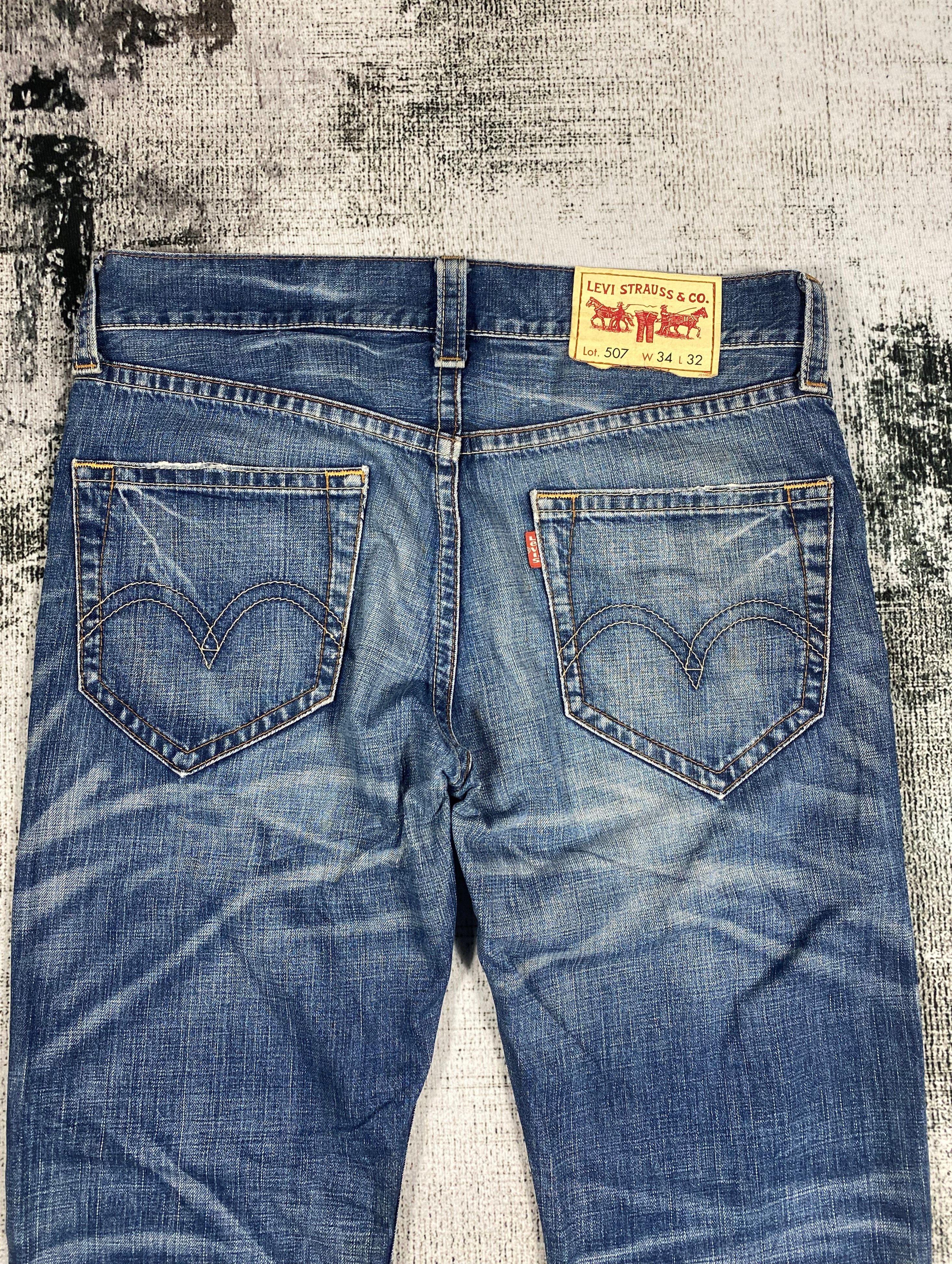 Levi's Vintage Levis Flared Bootcut Distressed Denim Size US 34 / EU 50 - 9 Thumbnail