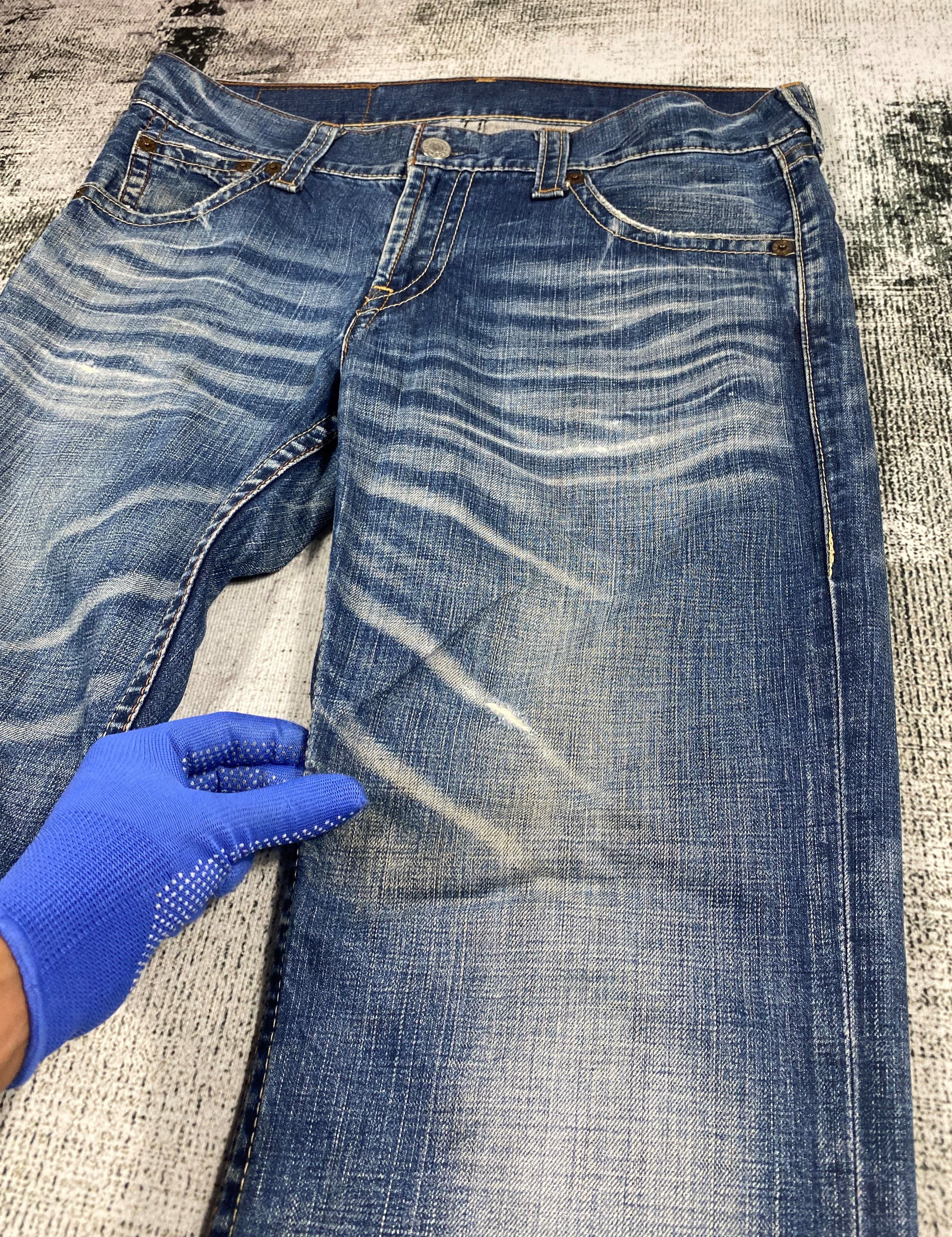 Levi's Vintage Levis Flared Bootcut Distressed Denim Size US 34 / EU 50 - 4 Thumbnail